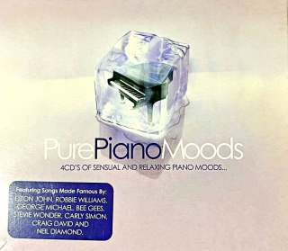 4xCD Unknown Artist - Pure Piano Moods - Sensual And Relaxing Piano Moods...