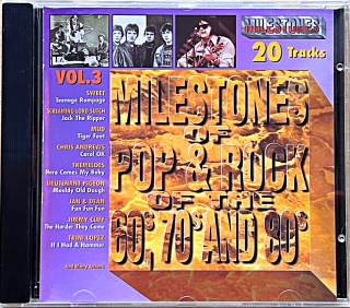 CD Various – Milestones Of Pop & Rock Of The 60s, 70s And 80s Vol. 3