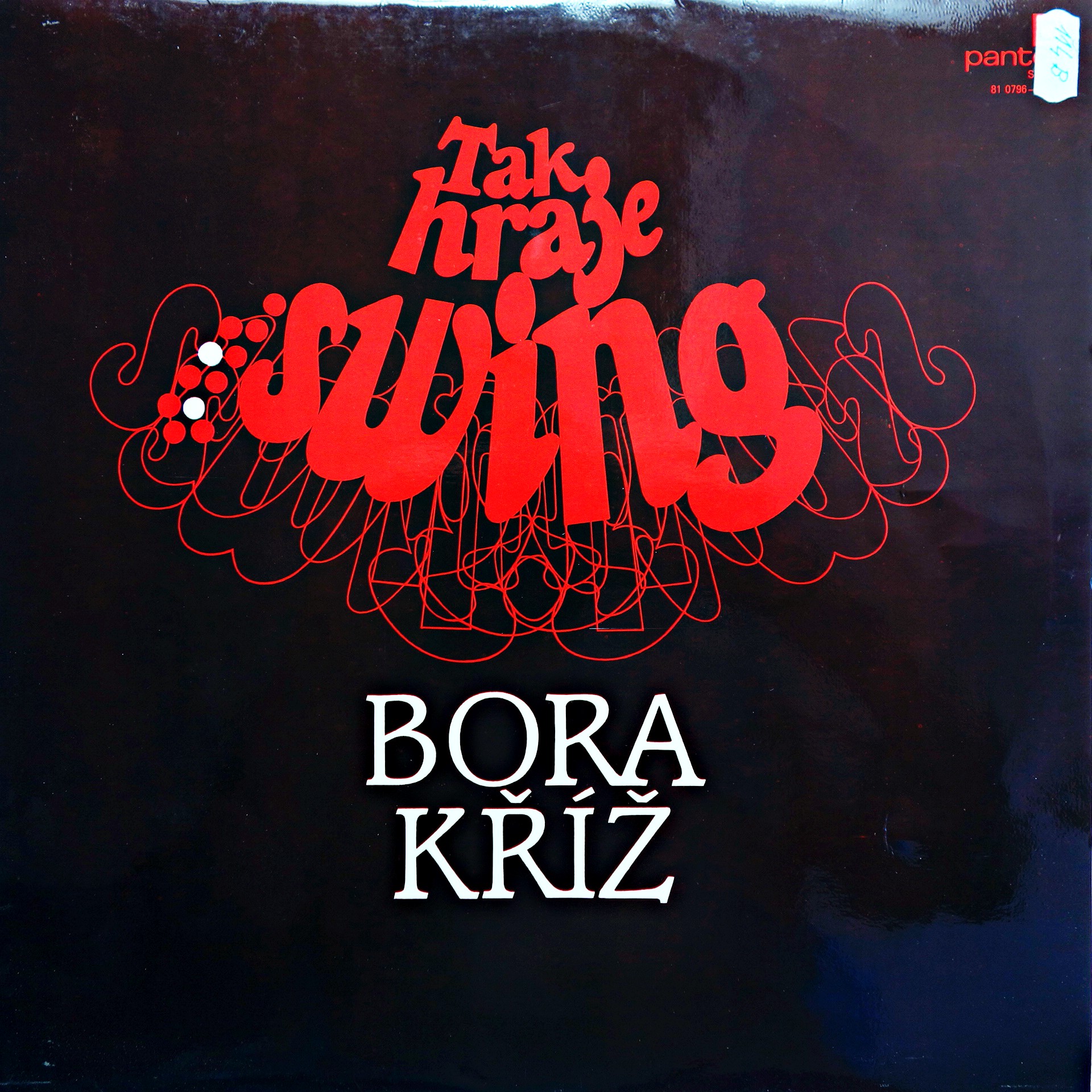 LP Bora Kříž ‎– Tak Hraje Swing Bora Kříž
