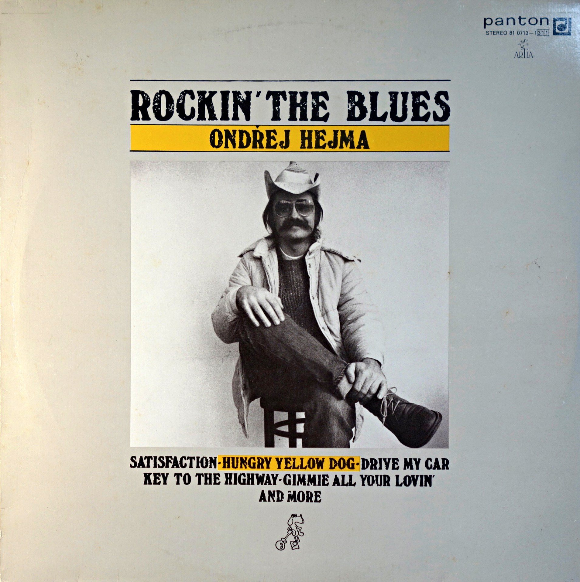 LP Ondřej Hejma ‎– Rockin' The Blues