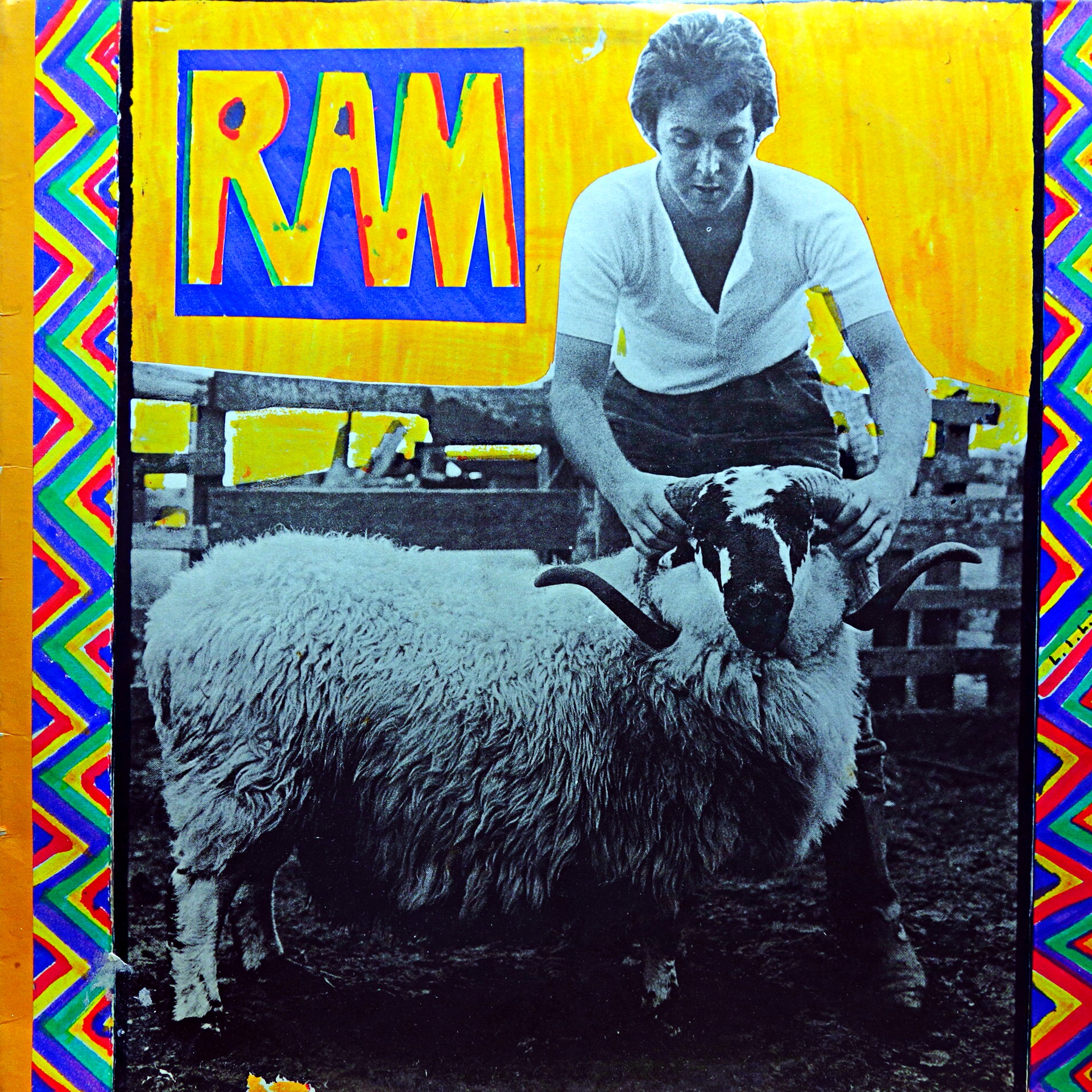 LP Paul And Linda McCartney ‎– Ram