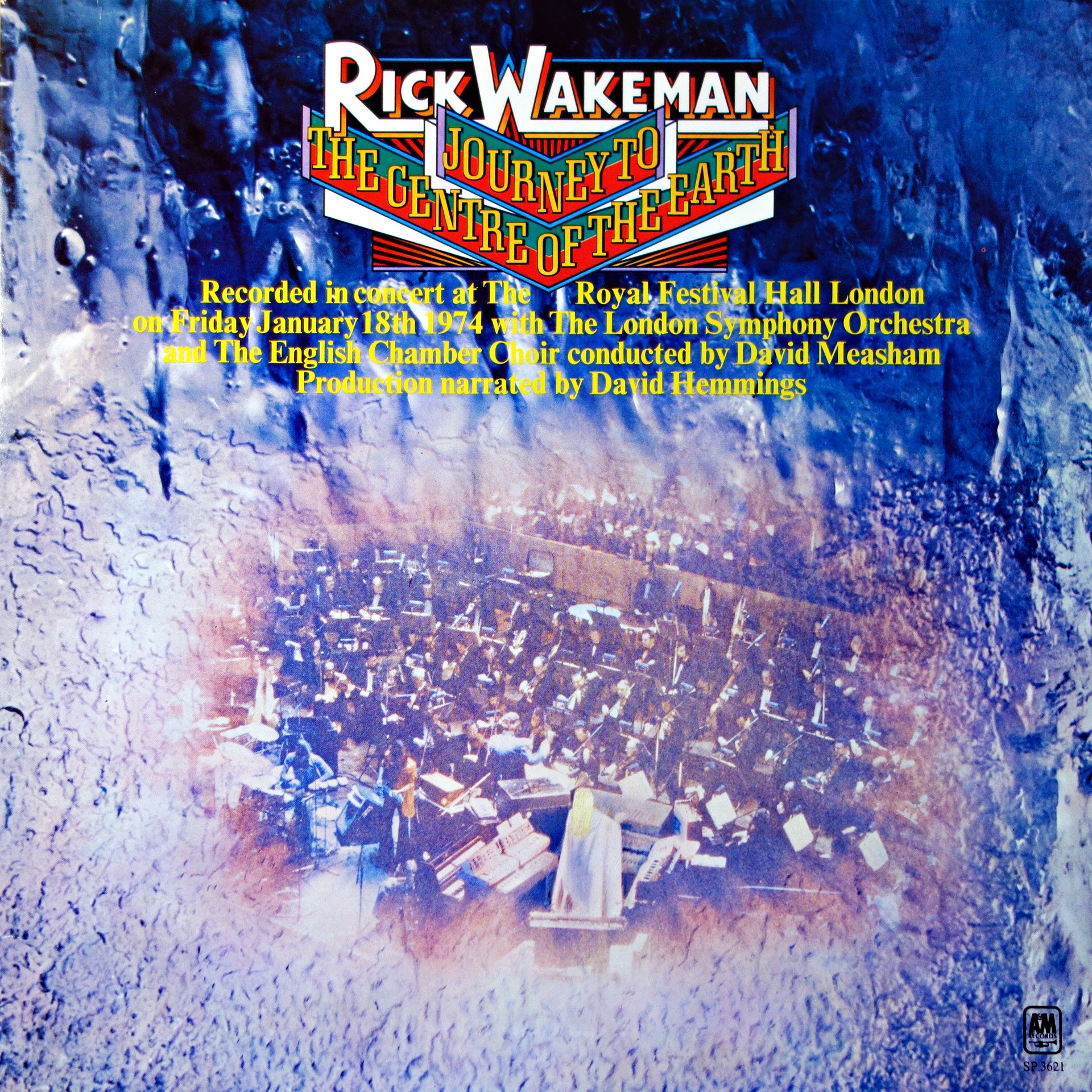 LP Rick Wakeman ‎– Journey To The Centre Of The Earth