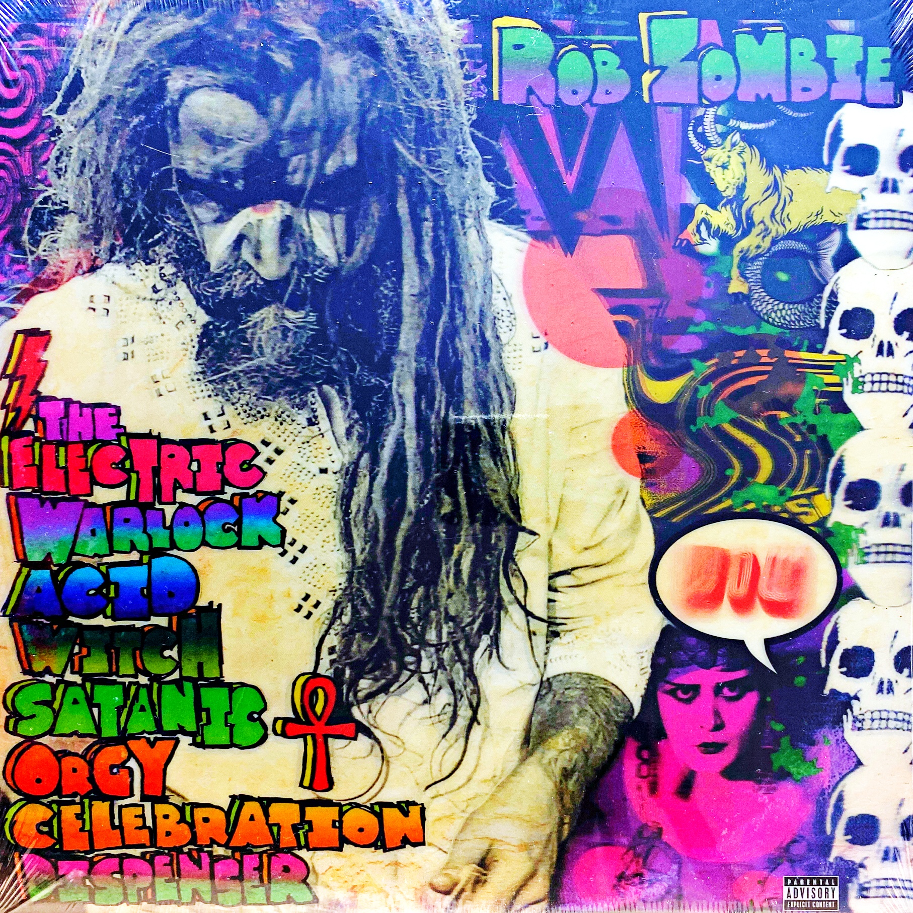 LP Rob Zombie - The Electric Warlock Acid Witch Satanic Orgy Celebration Dispens