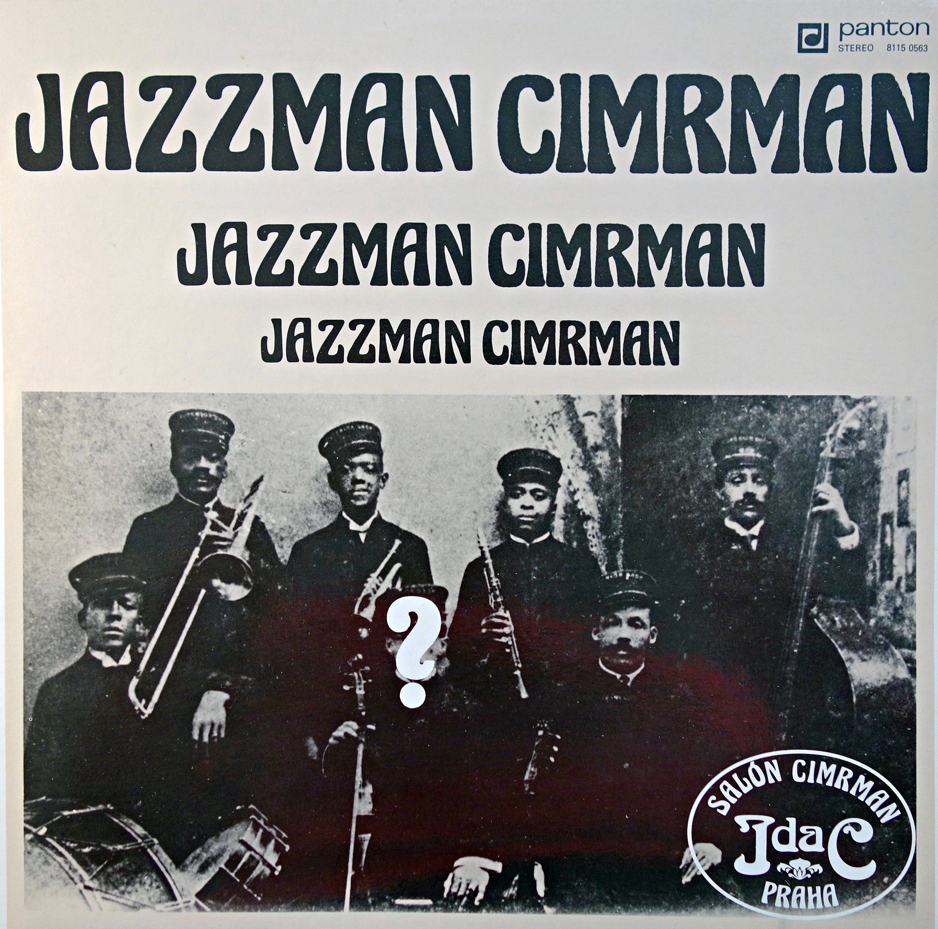 LP Salón Cimrman ‎– Jazzman Cimrman