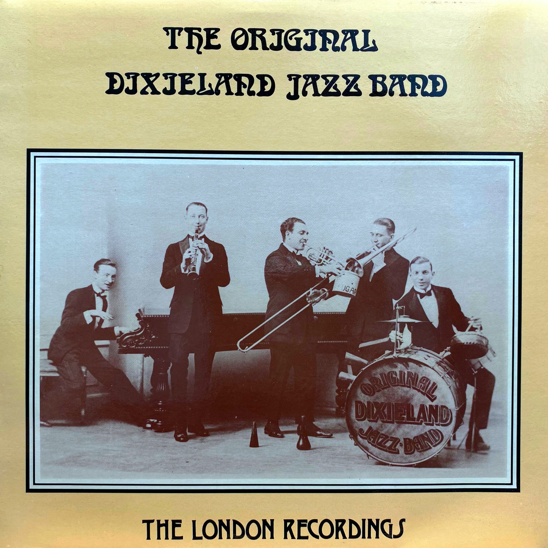 LP The Original Dixieland Jazz Band ‎– The London Recordings