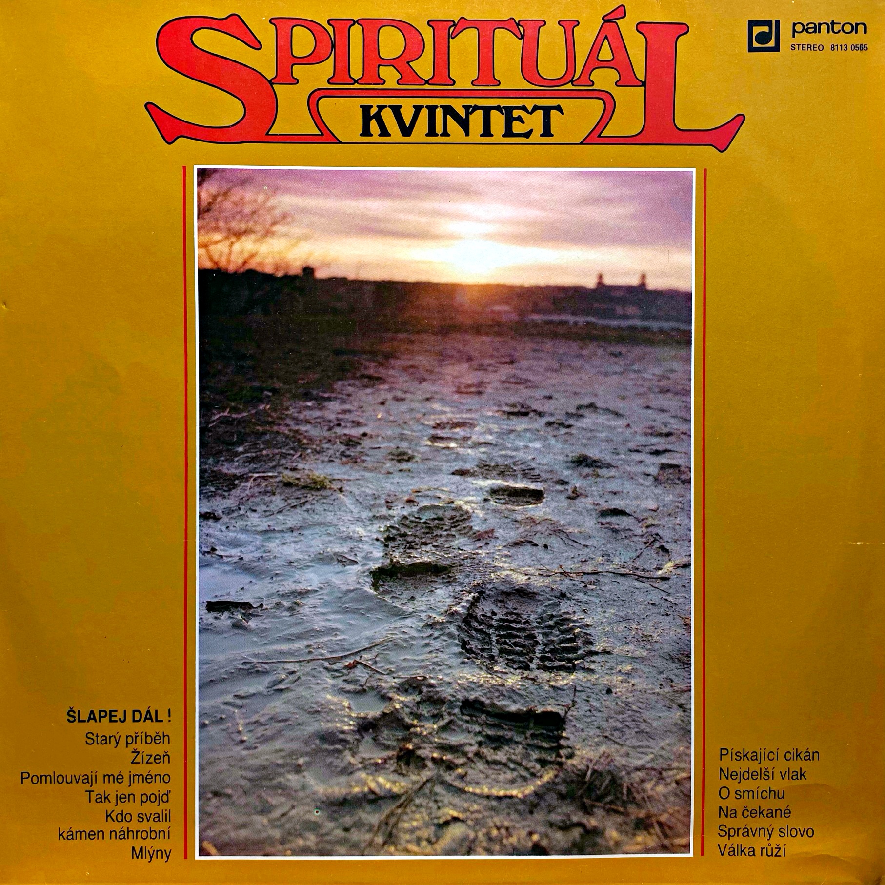 LP Spirituál Kvintet ‎– Šlapej Dál!