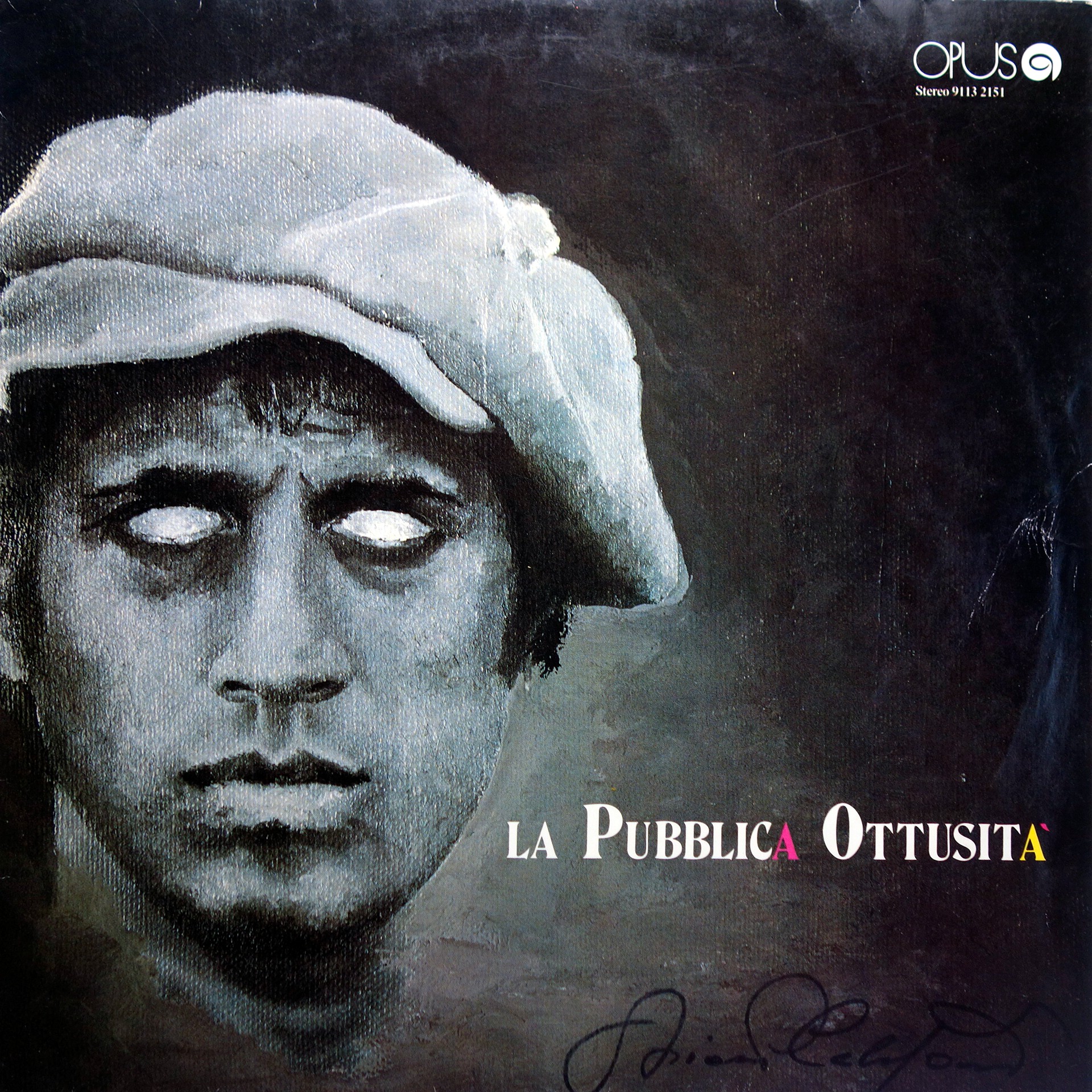 LP Adriano Celentano ‎– La Pubblica Ottusità
