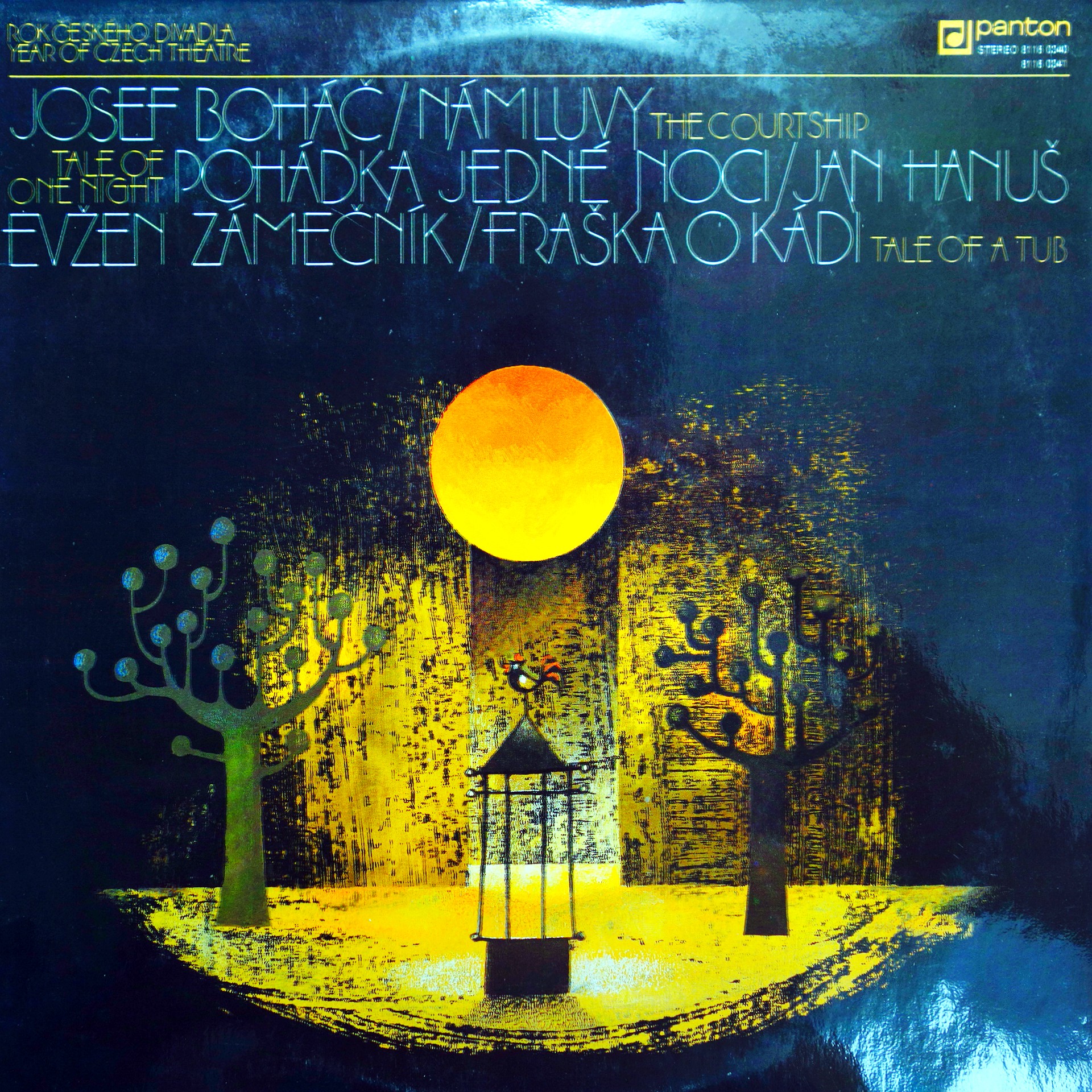2xLP J. Boháč, J.Hanuš, E. Zámečník - Namluvy - Pohadka Jedne Noci - Fraska O...