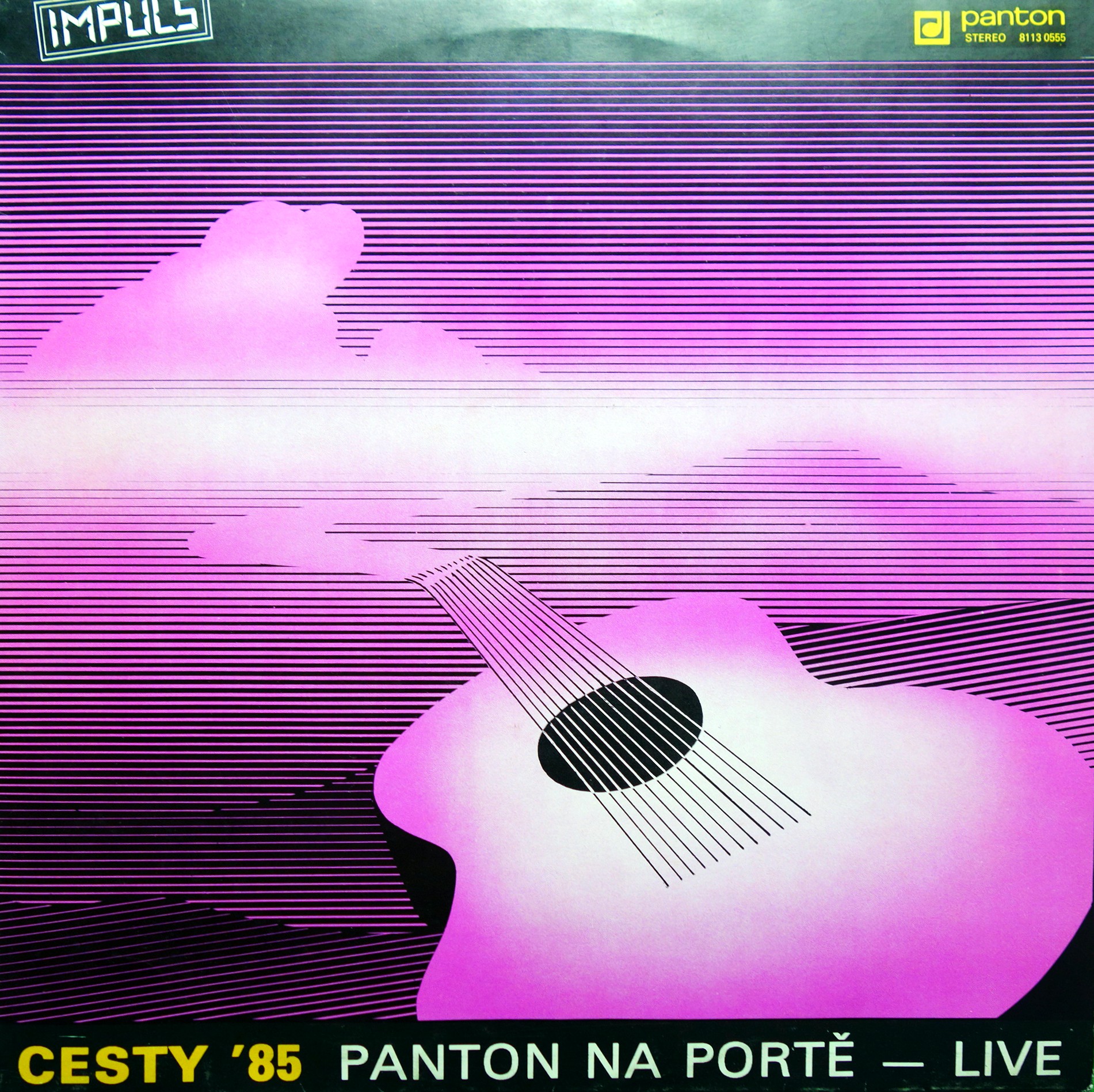 LP Various ‎– Cesty '85 (Panton Na Portě — Live)