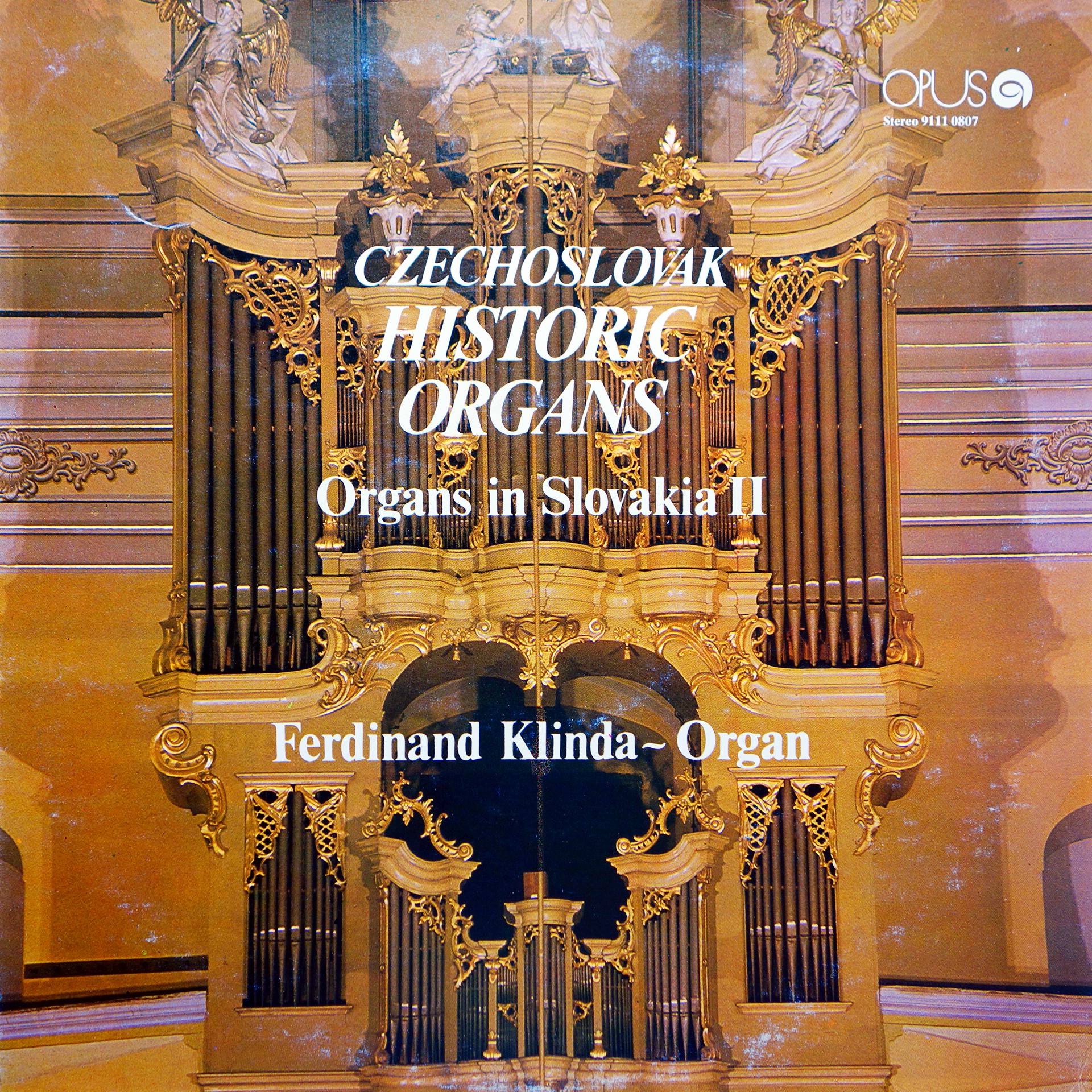 LP Ferdinand Klinda ‎– Czechoslovak Historic Organs / Organs In Slovakia II.