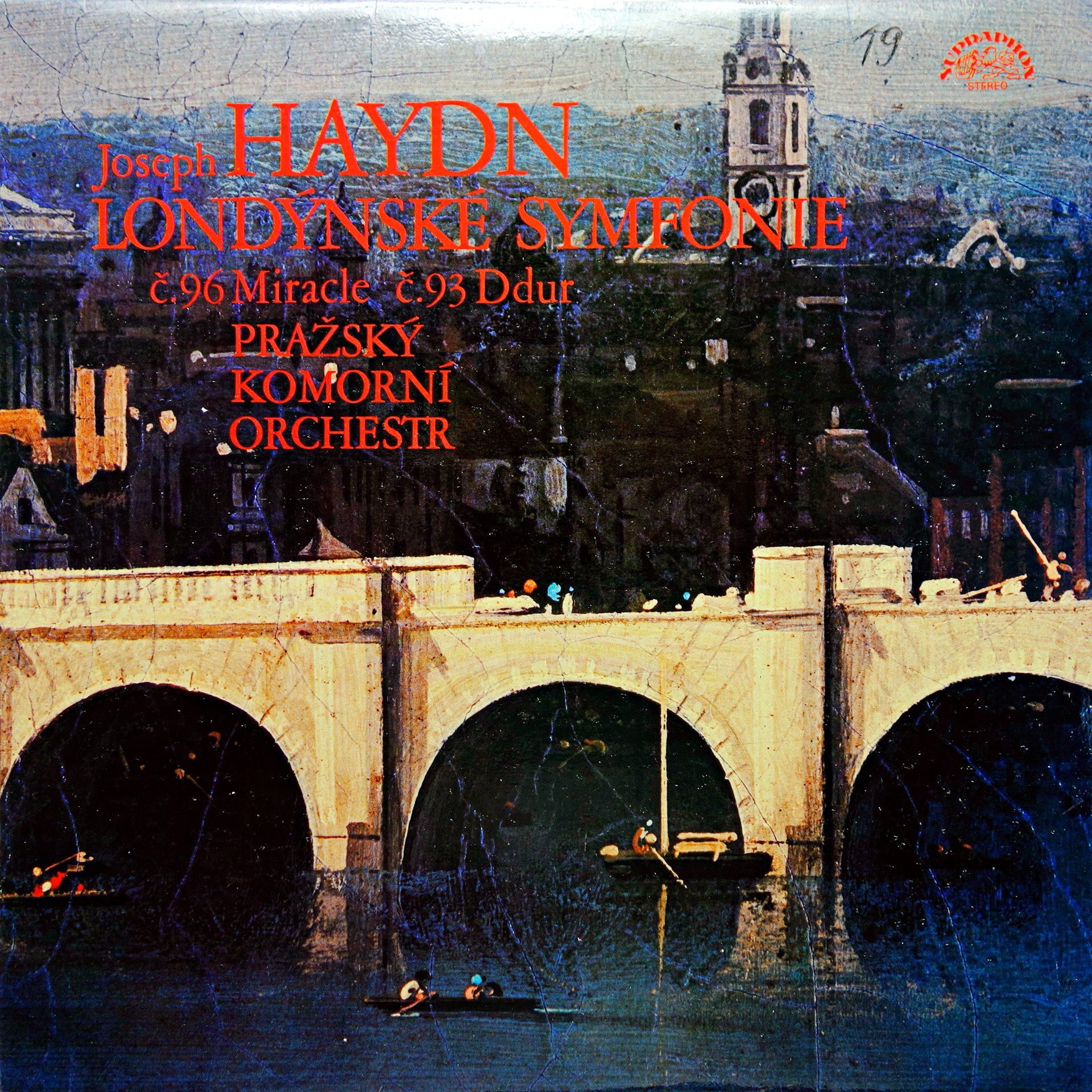 LP Joseph Haydn, Pražský Komorní Orchestr ‎– Symfonie 96 D Dur / Symfonie 93 D 