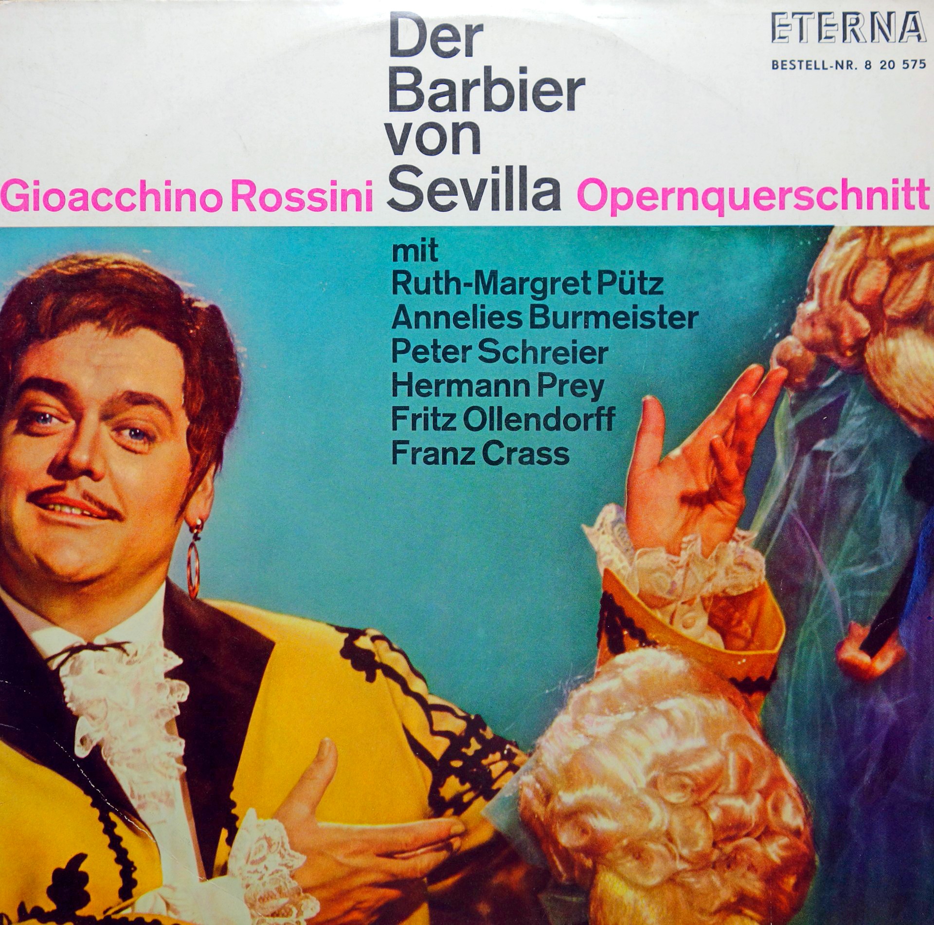 LP Gioacchino Rossini ‎– Der Barbier Von Sevilla