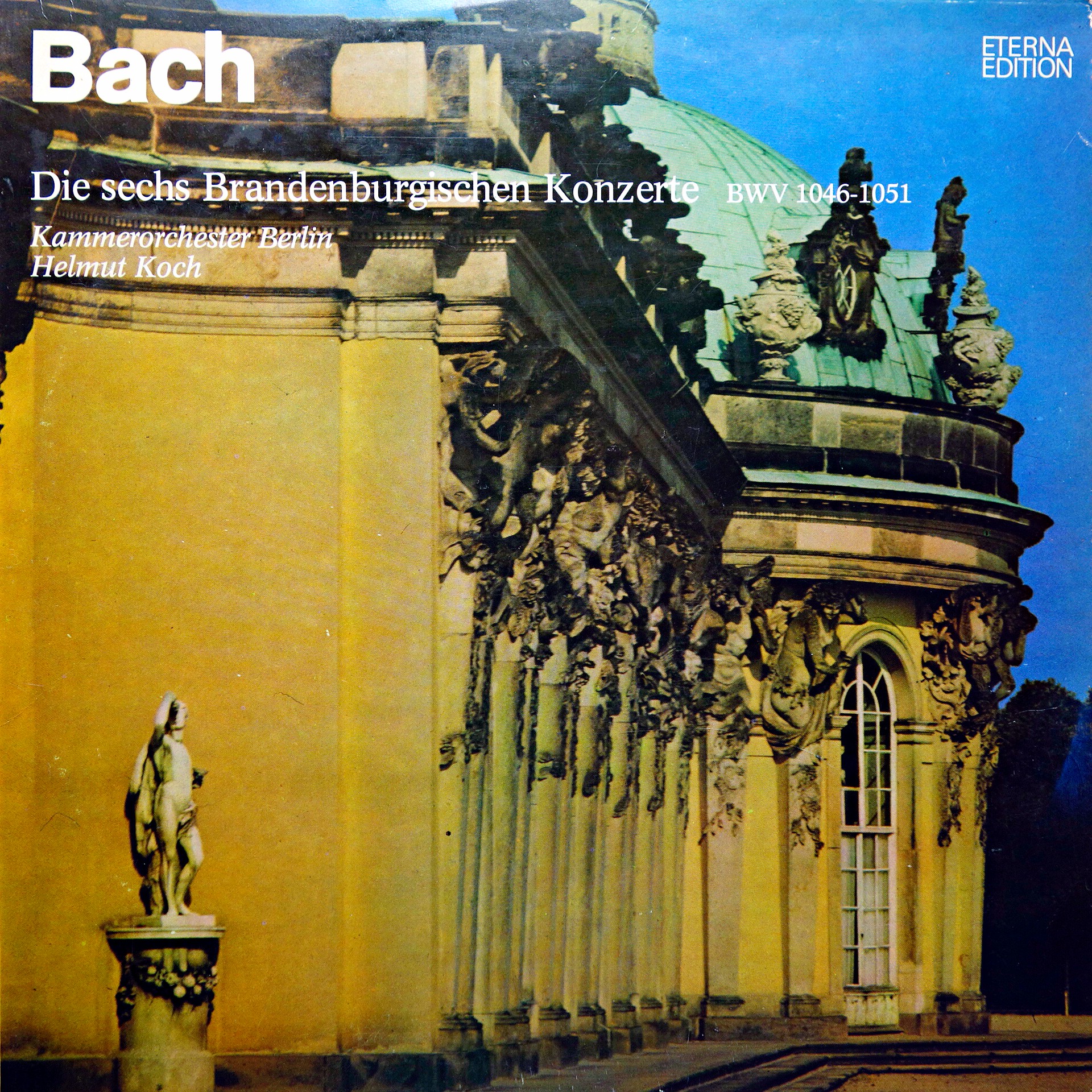 2xLP Bach, Kammerorchester Berlin, Helmut Koch