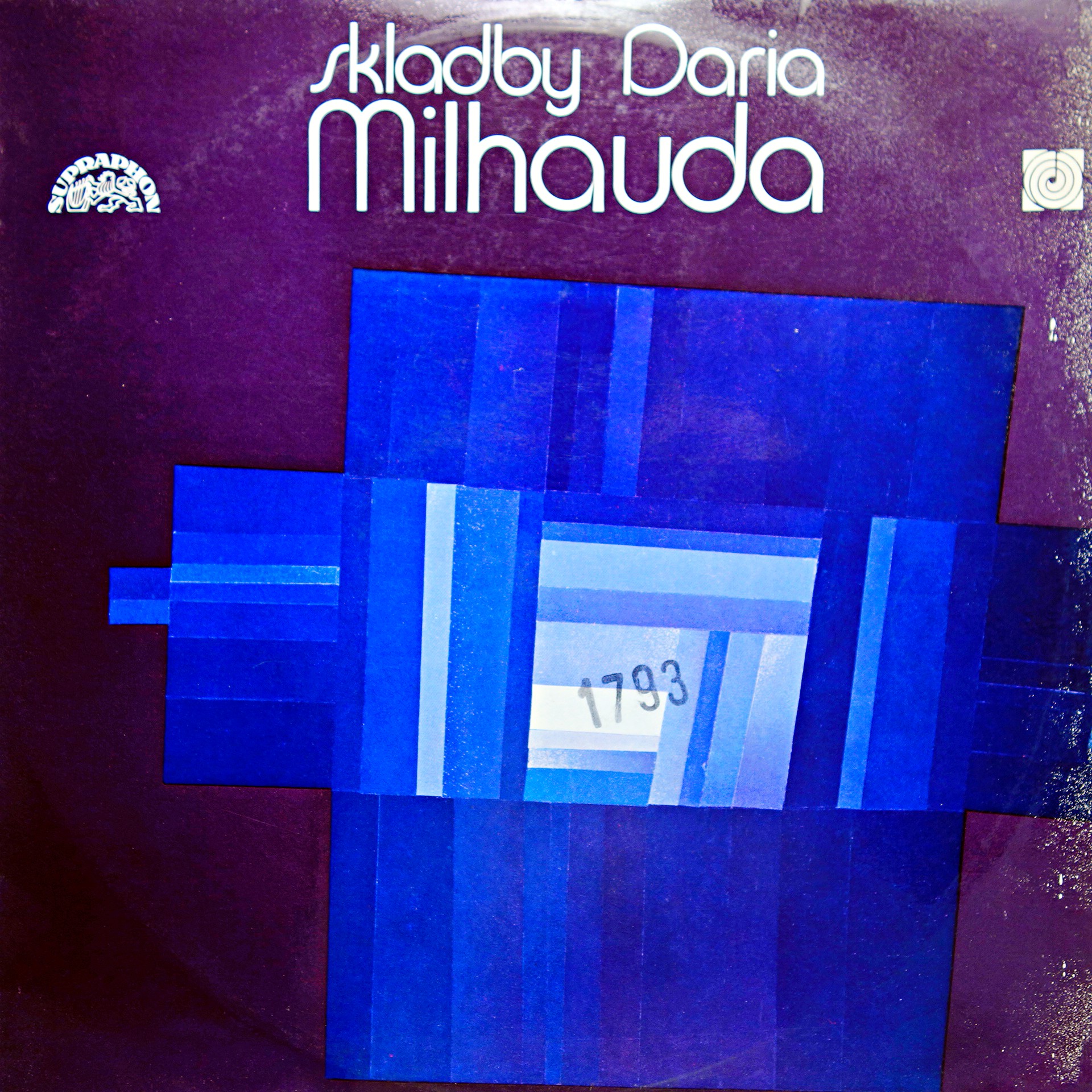 LP Darius Milhaud ‎– Skladby Daria Milhauda