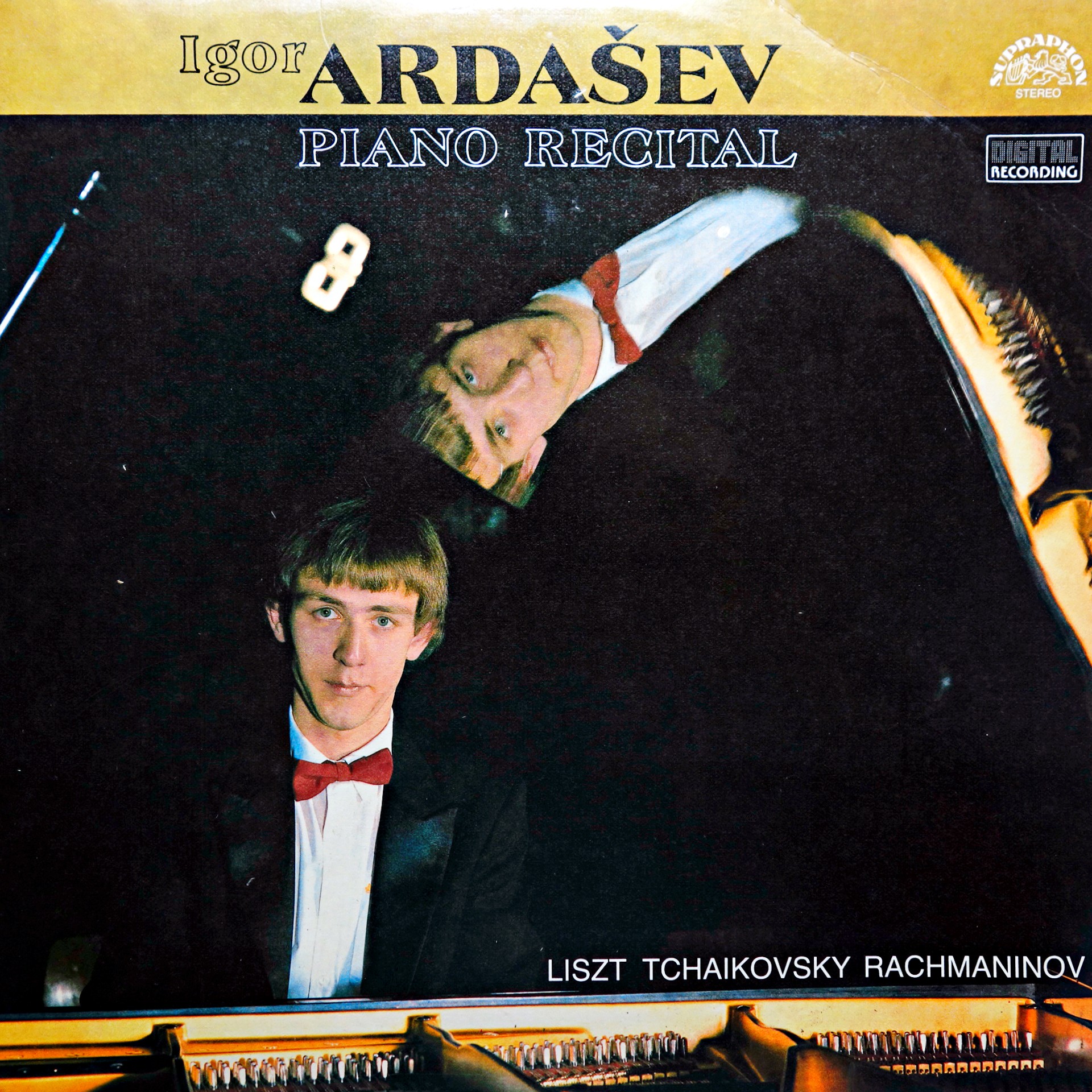 LP Igor Ardašev, Liszt, Tchaikovsky, Rachmaninoff ‎– Piano Recital