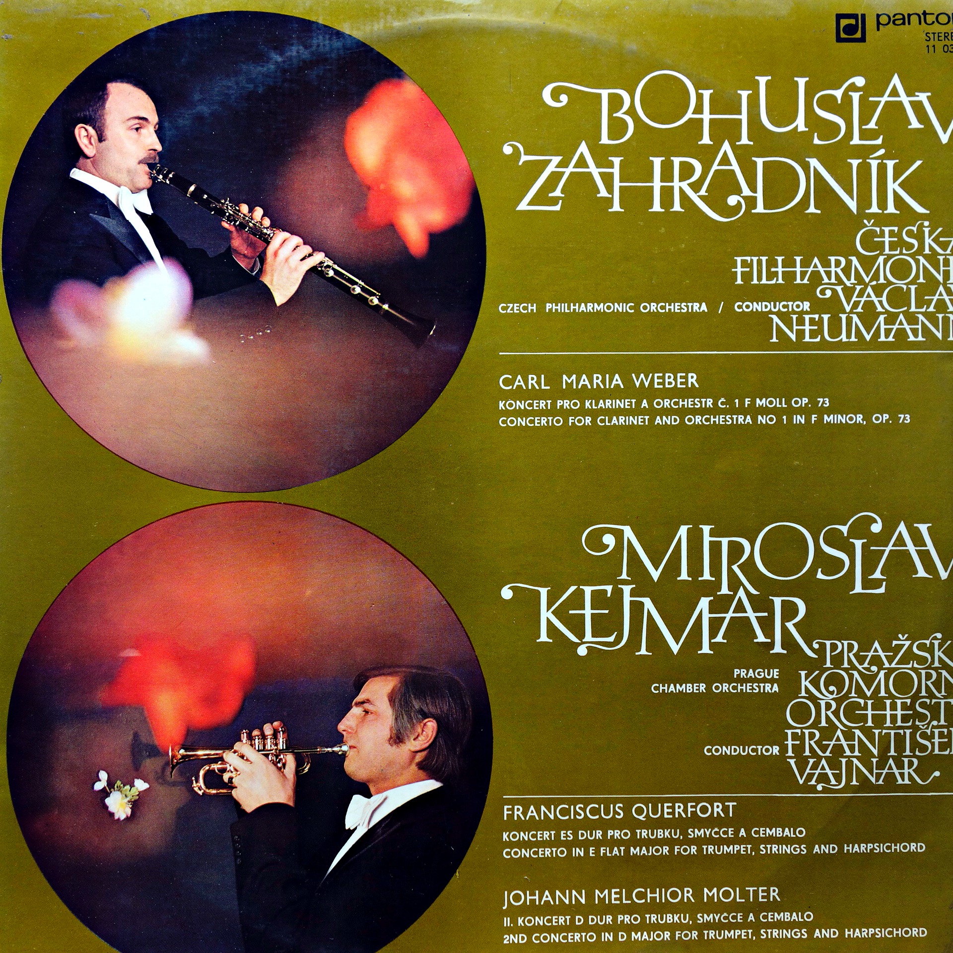 LP Zahradník, Neumann, Weber, Kejmar, Vajnar, Querfort, Molter - Concerto For...