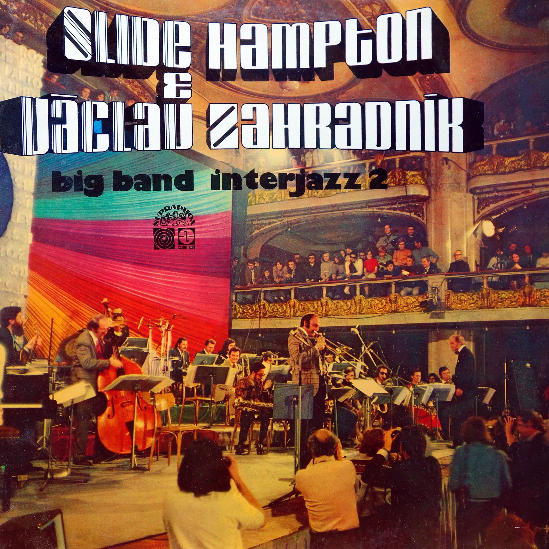 LP Slide Hampton & Václav Zahradník Big Band ‎– Interjazz 2