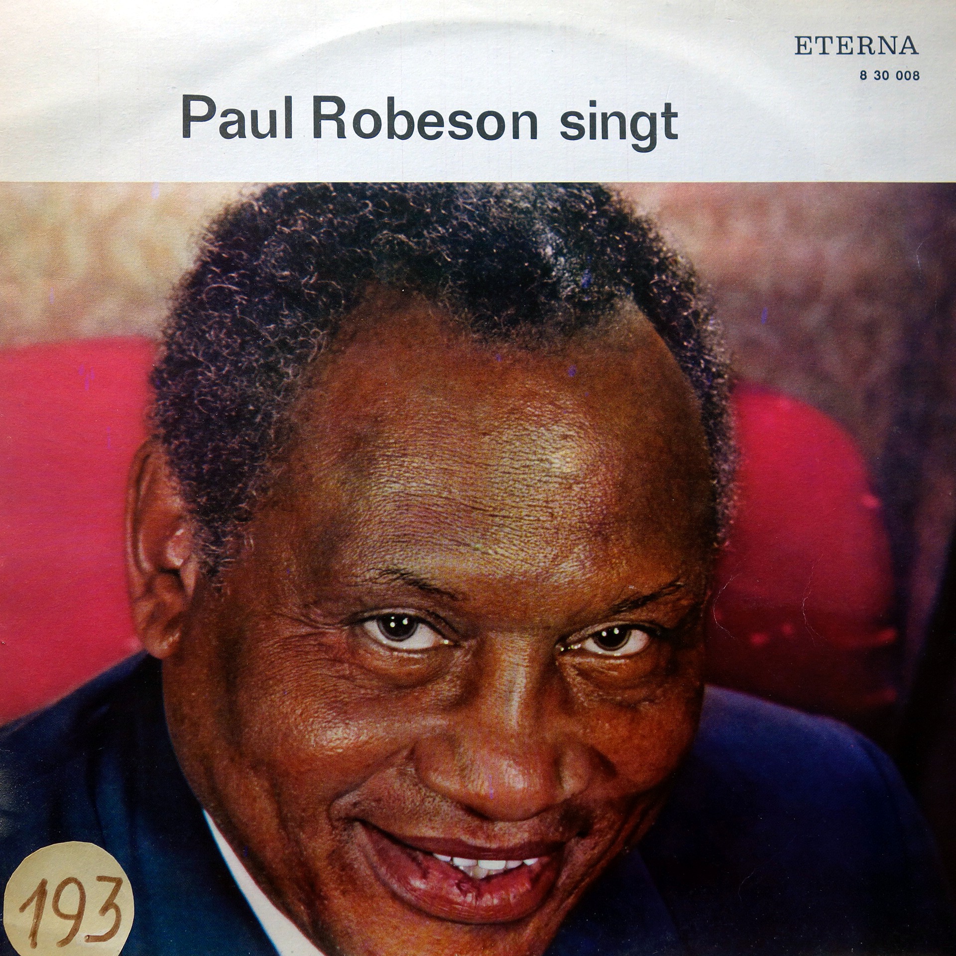 LP Paul Robeson ‎– Paul Robeson Singt