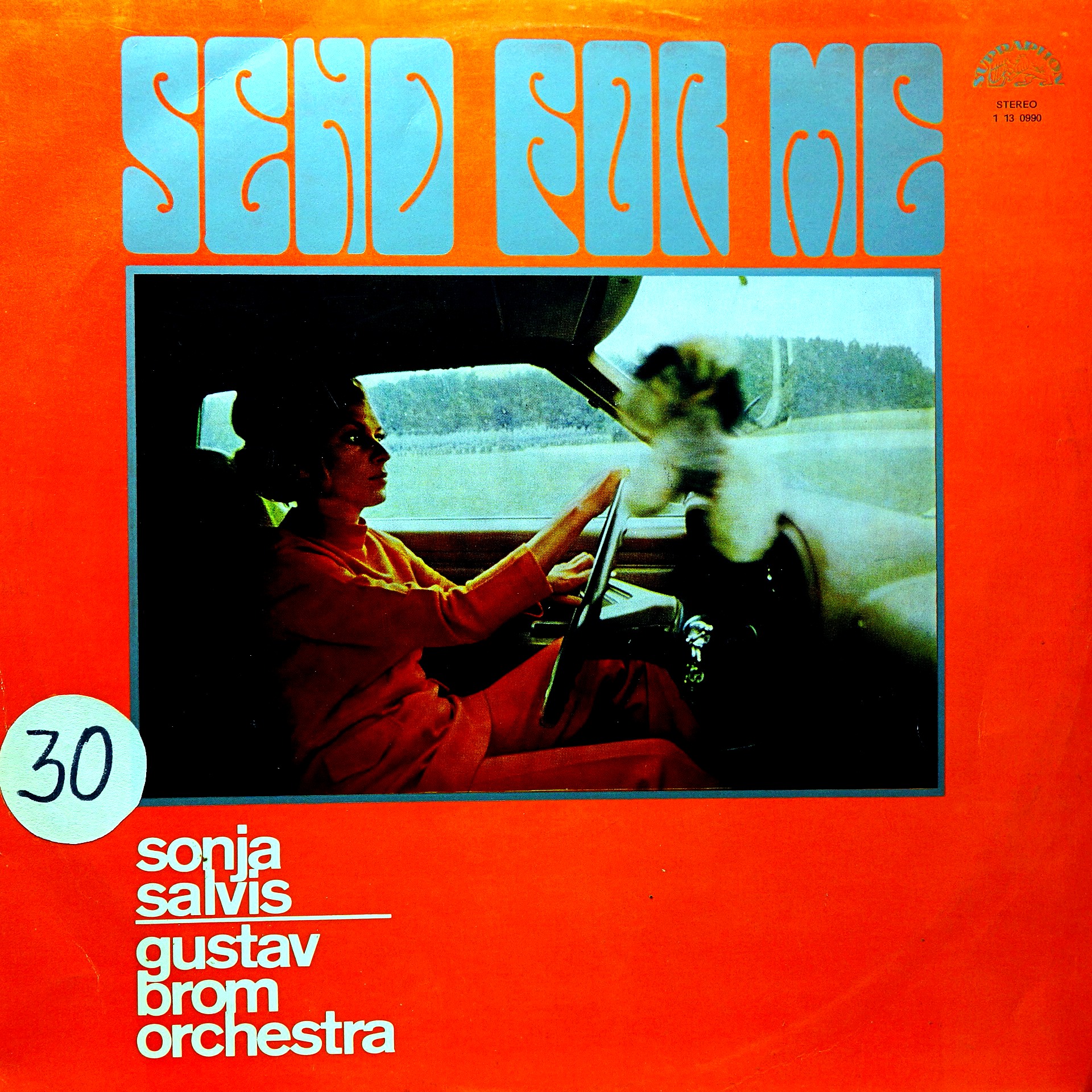 LP Sonja Salvis, Gustav Brom Orchestra ‎– Send For Me