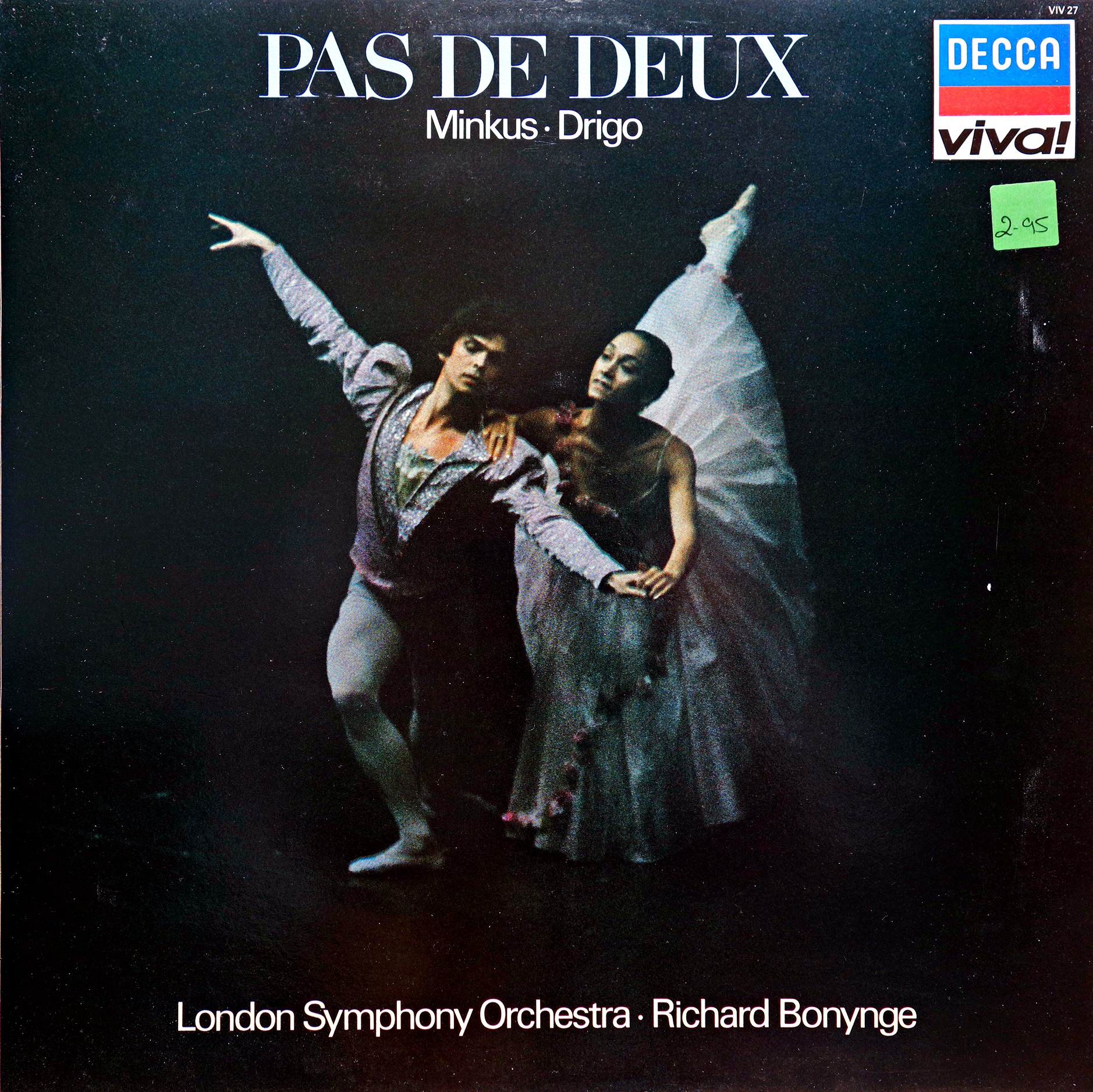 LP Ludwig Minkus, Riccardo Drigo ‎– Pas De Deux - Music Of The Ballet