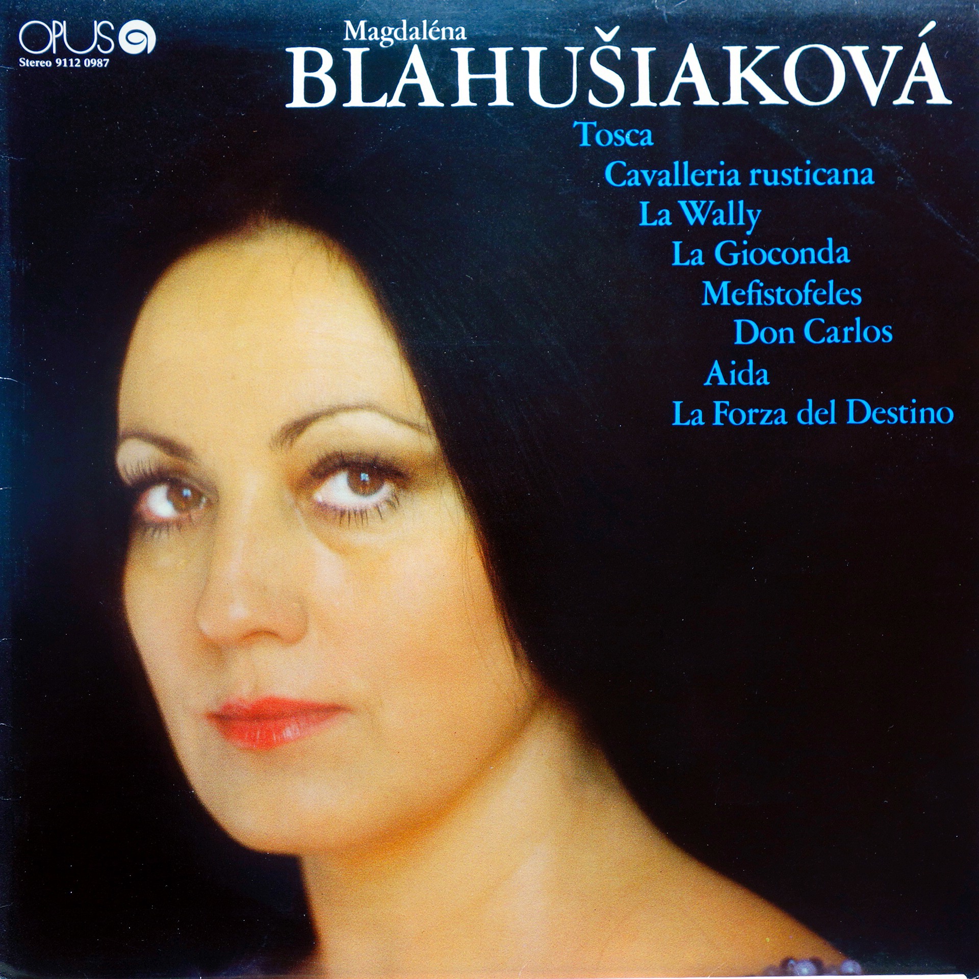 LP Magdaléna Blahušiaková - Tosca, Cavalleria Rusticana, La Wally, La Gioconda..