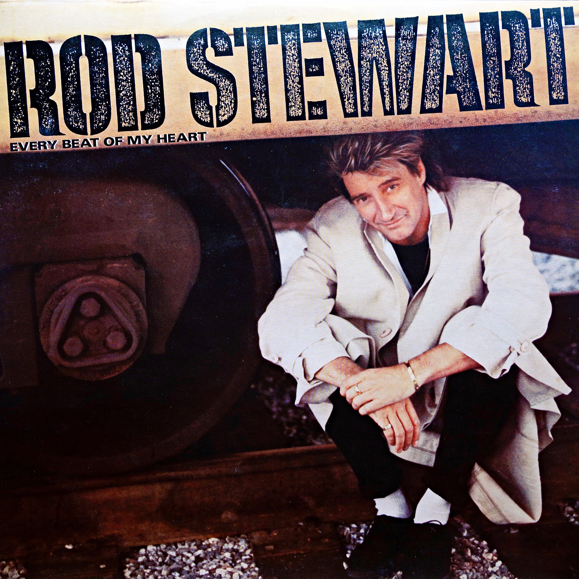 LP Rod Stewart ‎– Every Beat Of My Heart