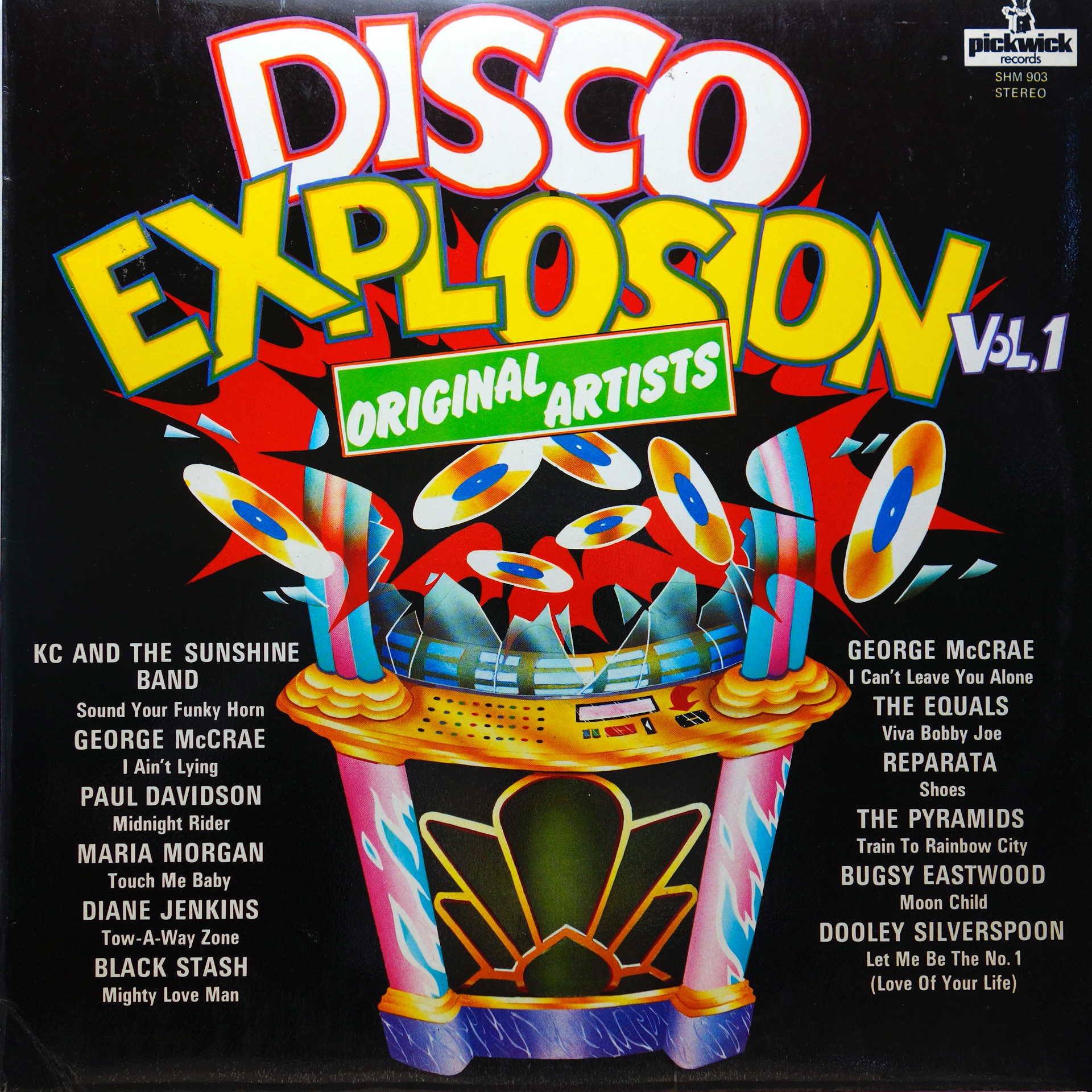LP Various ‎– Disco Explosion Vol.1