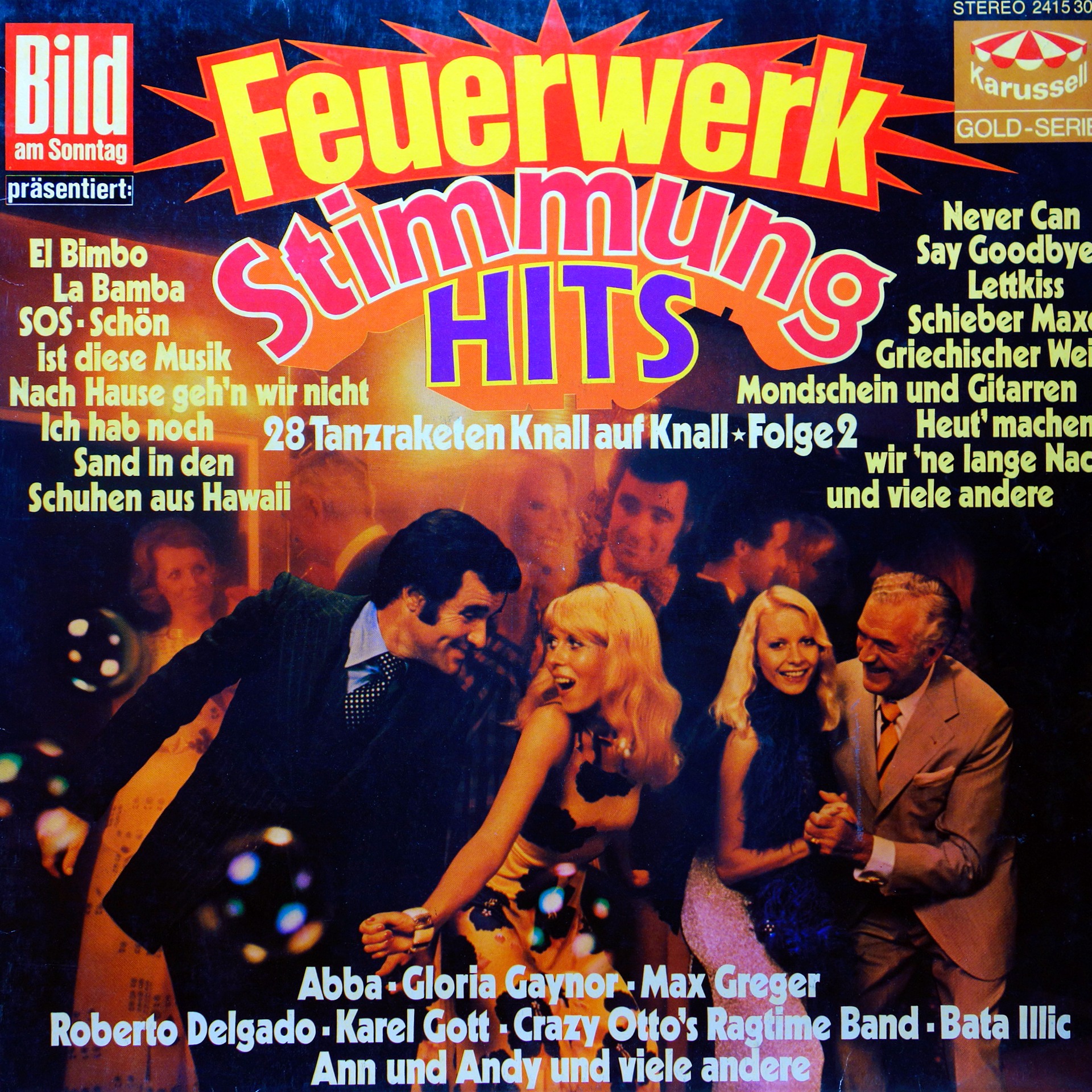 LP Various ‎– Feuerwerk Stimmung Hits - 28 Tanzraketen Knall Auf Knall * Folge 2