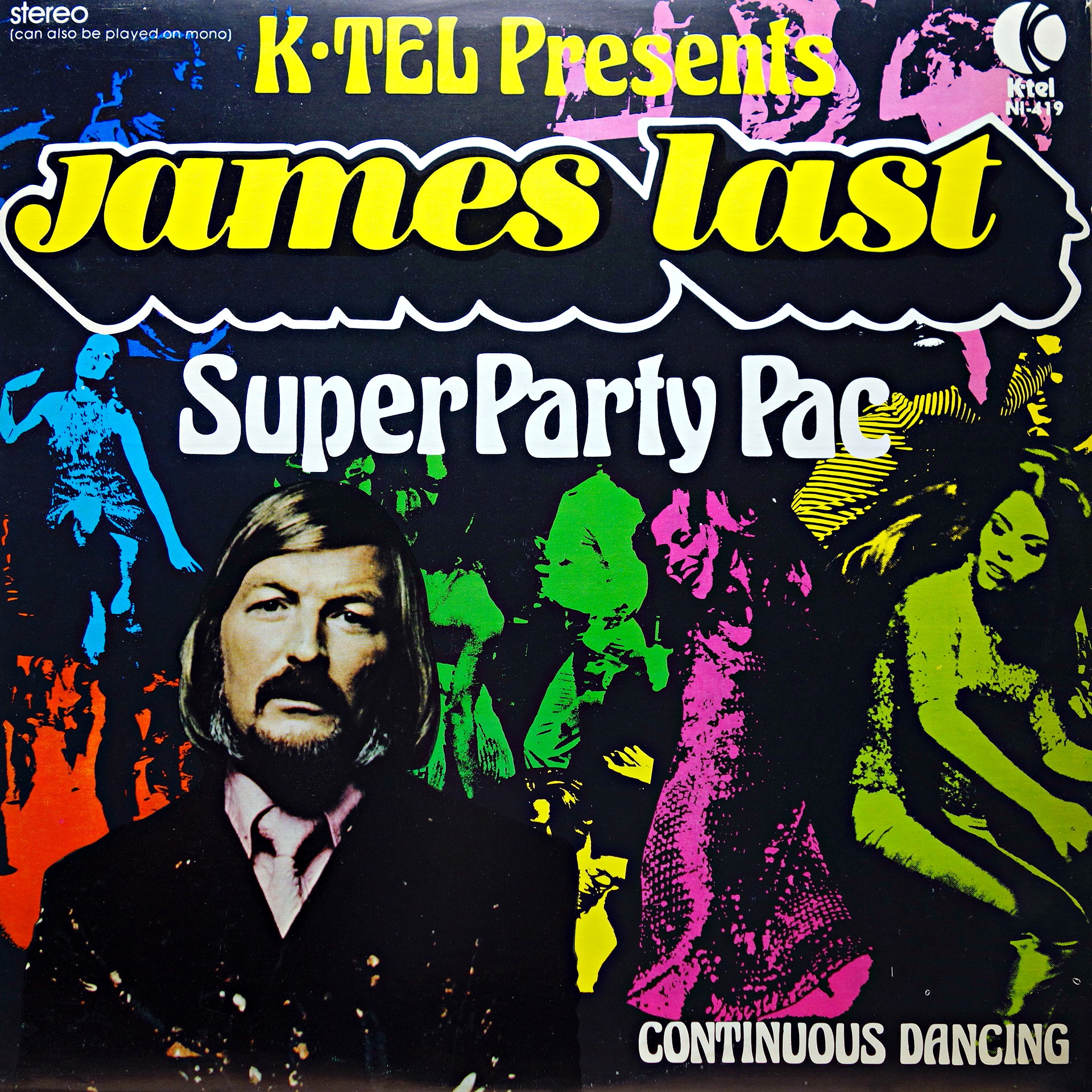LP James Last ‎– Super Party Pac - Continuous Dancing