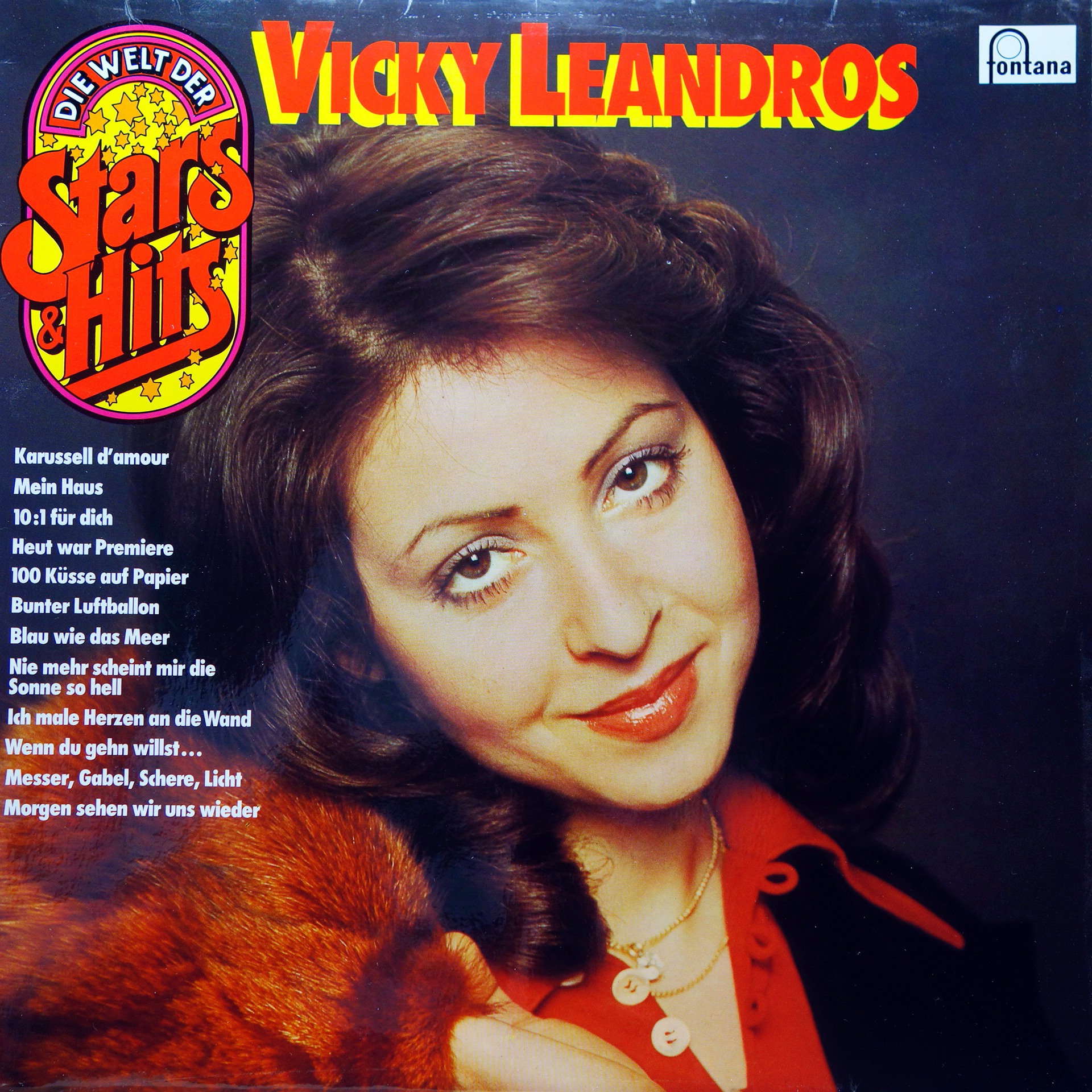 LP Vicky Leandros ‎– Die Welt Der Stars & Hits