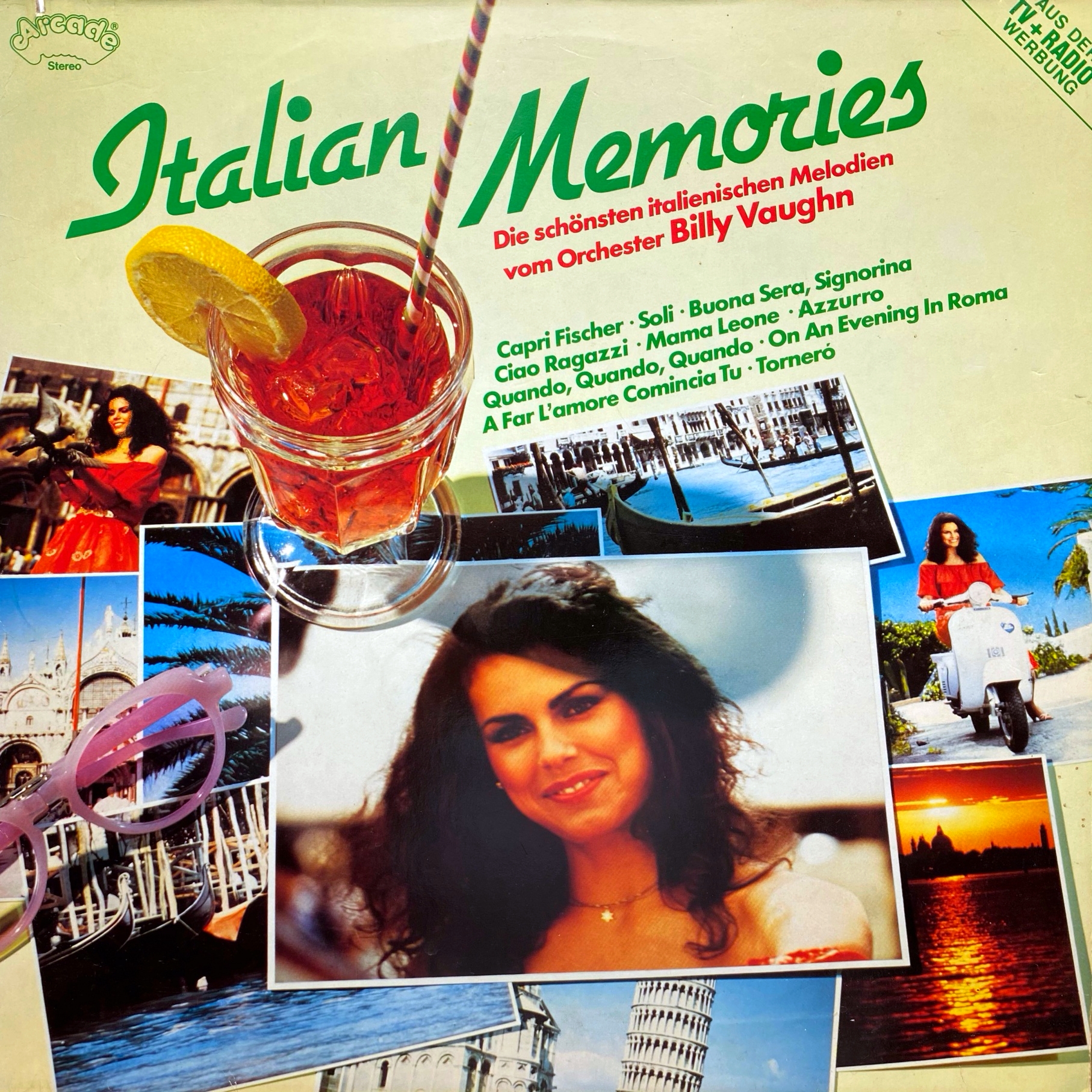 LP Orchester Billy Vaughn - Italian Memories