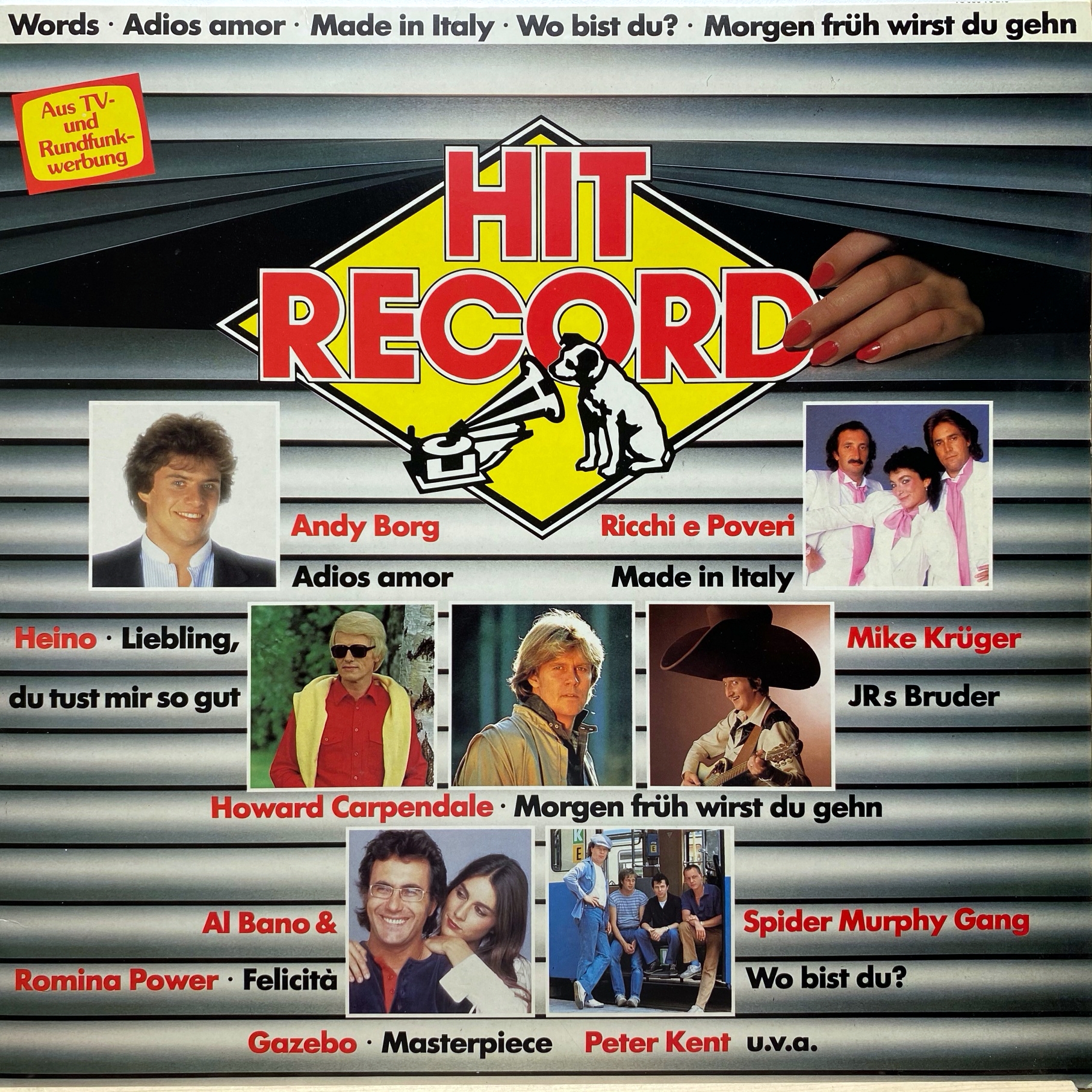 LP Various ‎– Hit Record