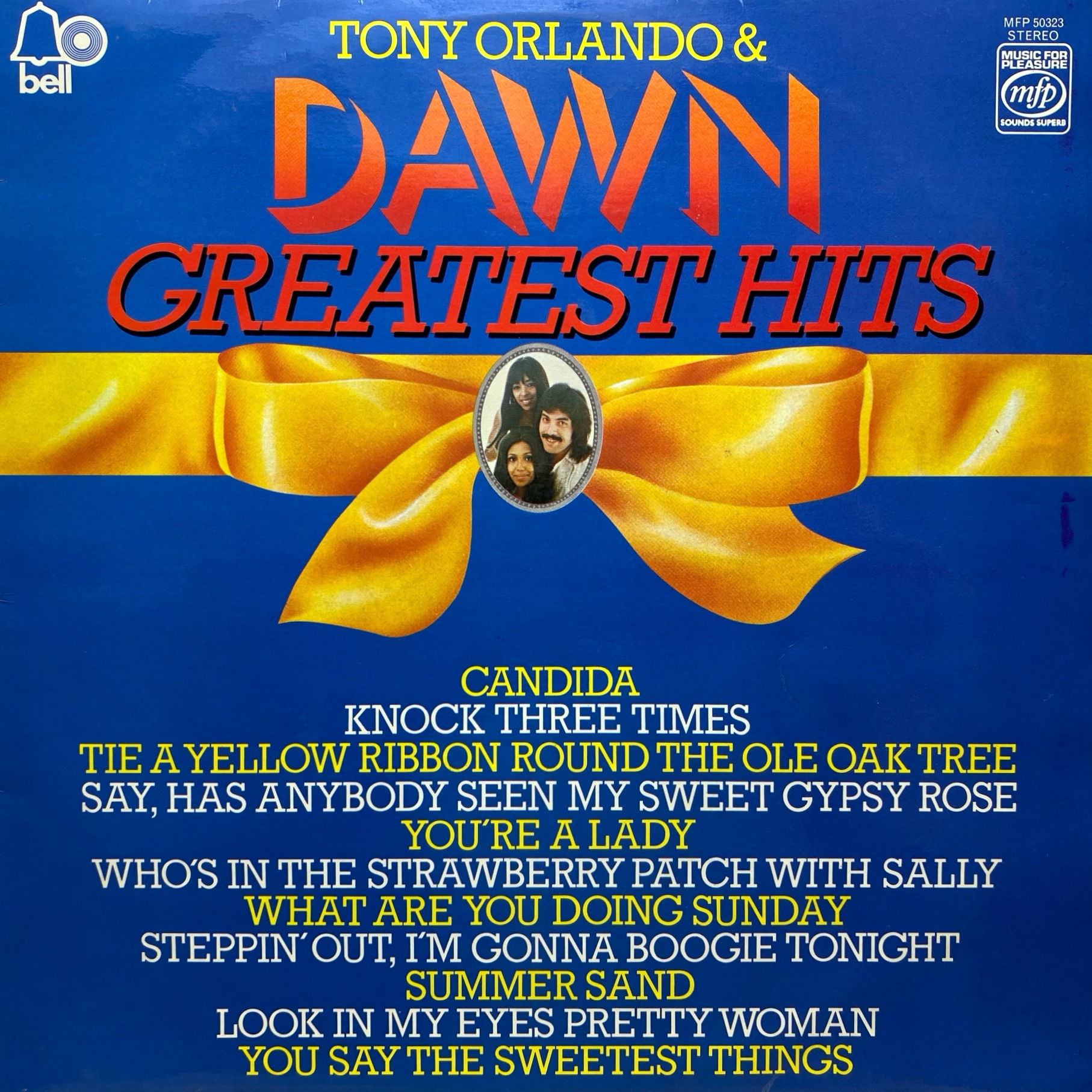 LP Tony Orlando & Dawn ‎– Greatest Hits