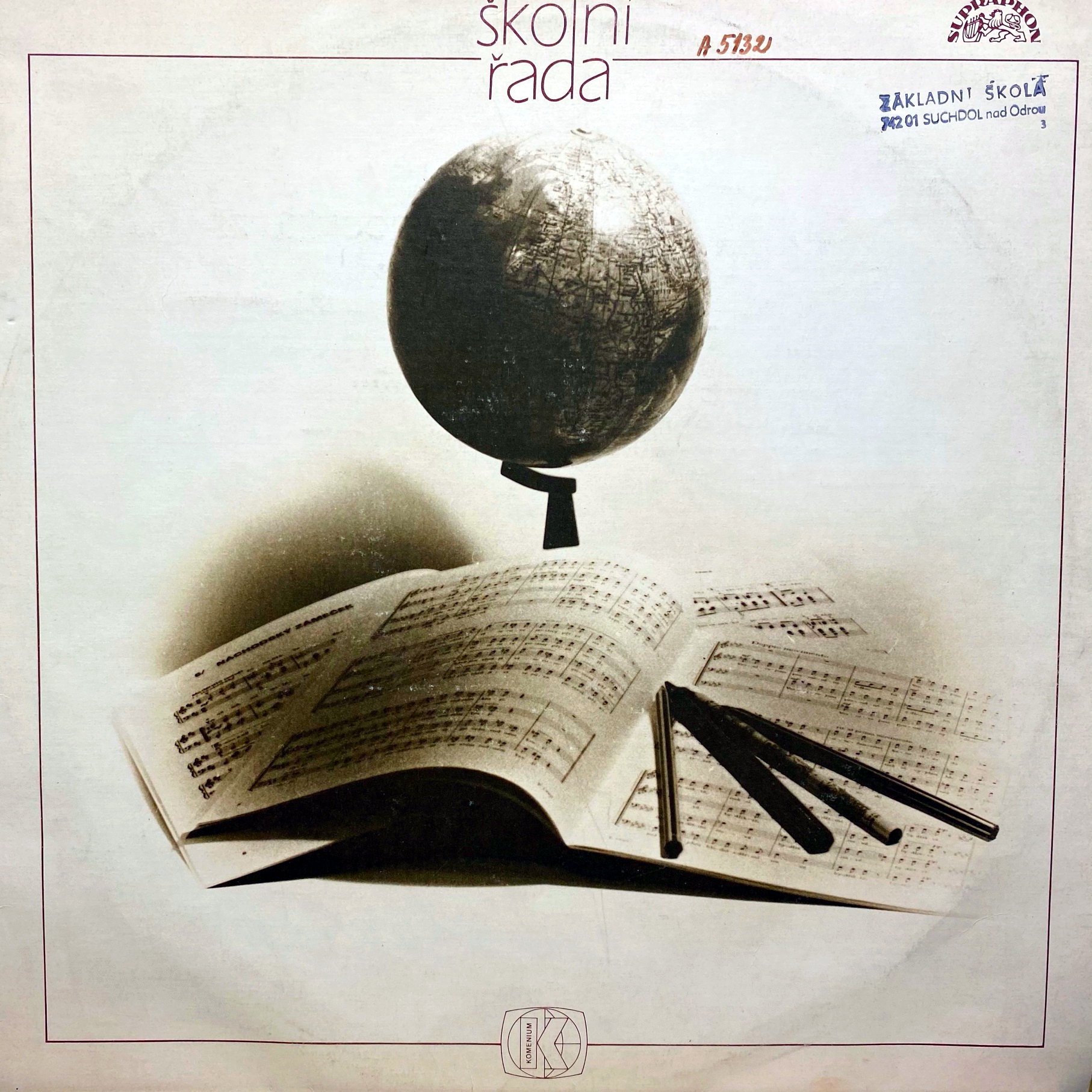 LP Various ‎– Poslechové Skladby Pro Hudební Výchovu V 7. Ročníku ZŠ