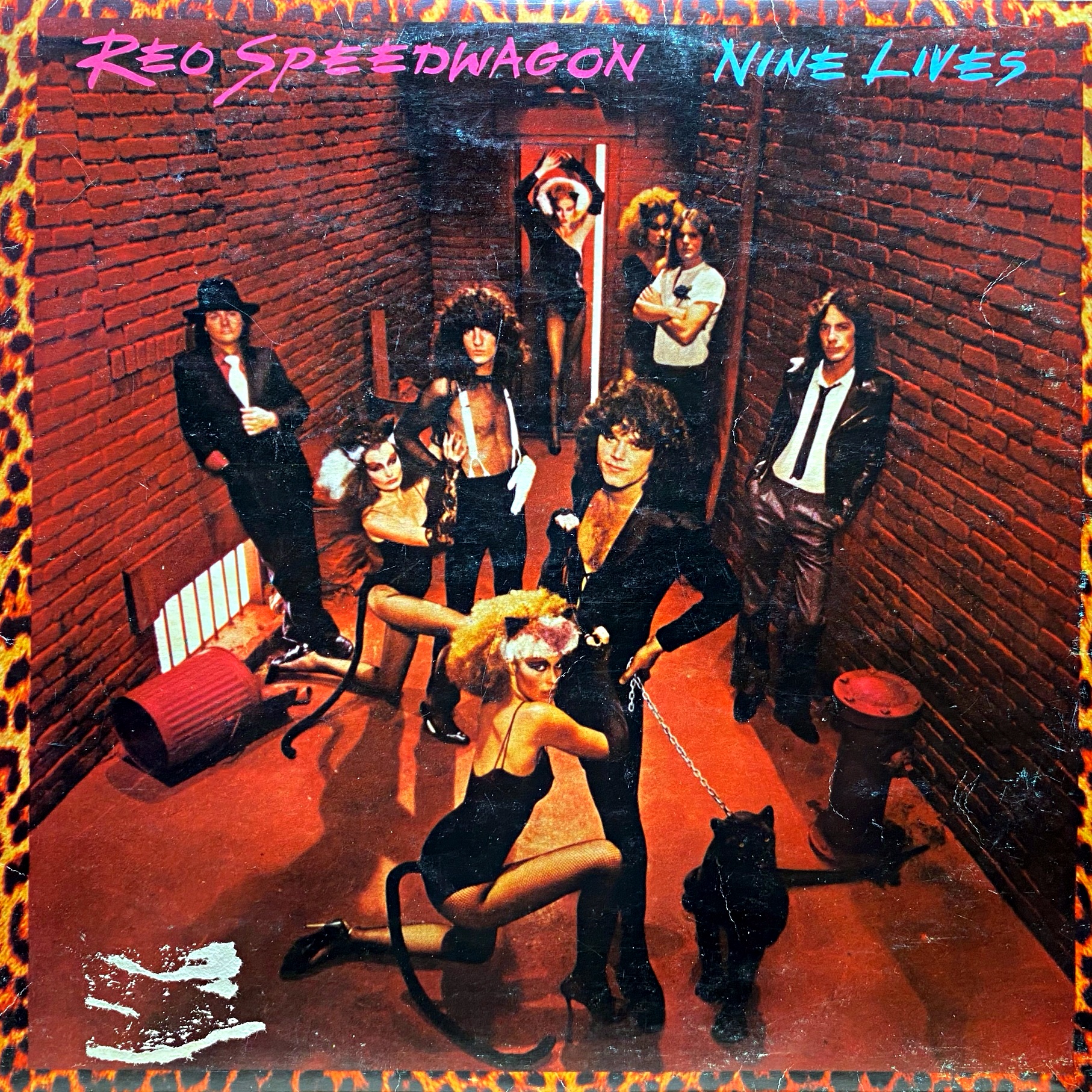LP REO Speedwagon ‎– Nine Lives