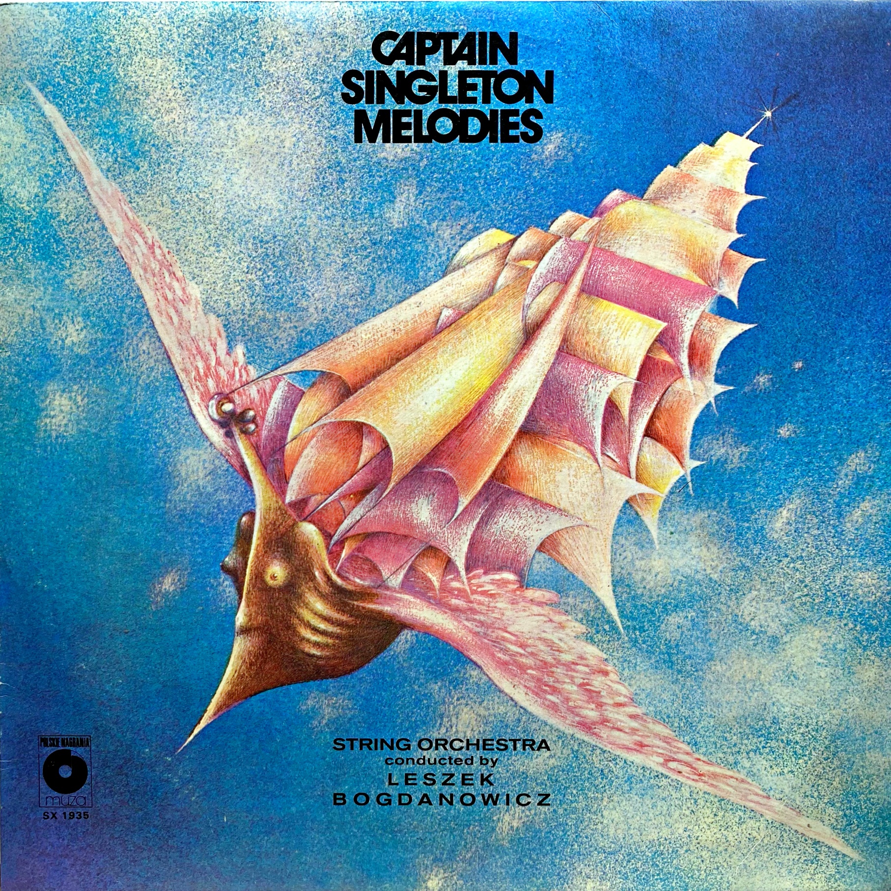 LP String Orchestra Conducted By Leszek Bogdanowicz ‎– Captain Singelton Melodi