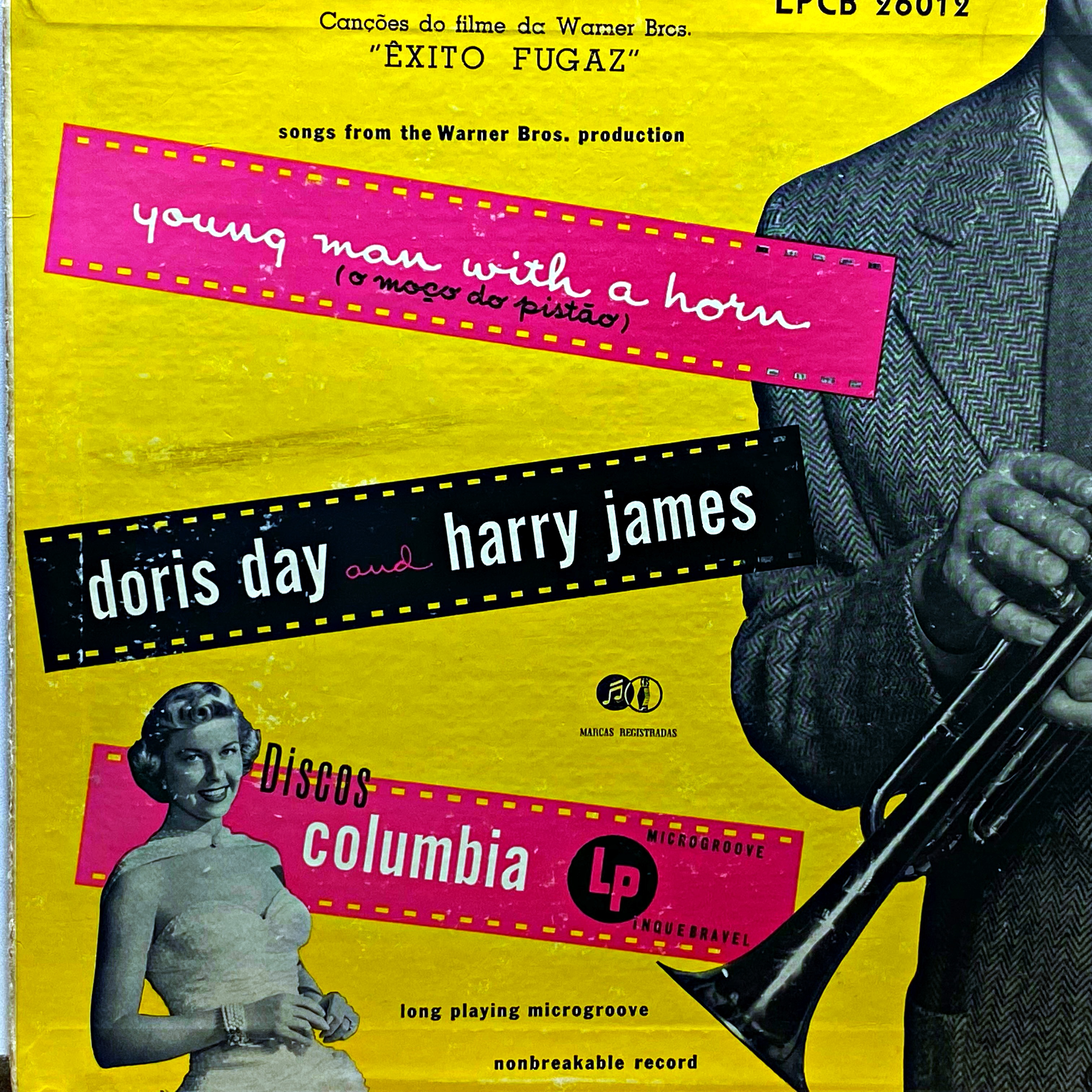 10" Doris Day And Harry James ‎– Young Man With A Horn