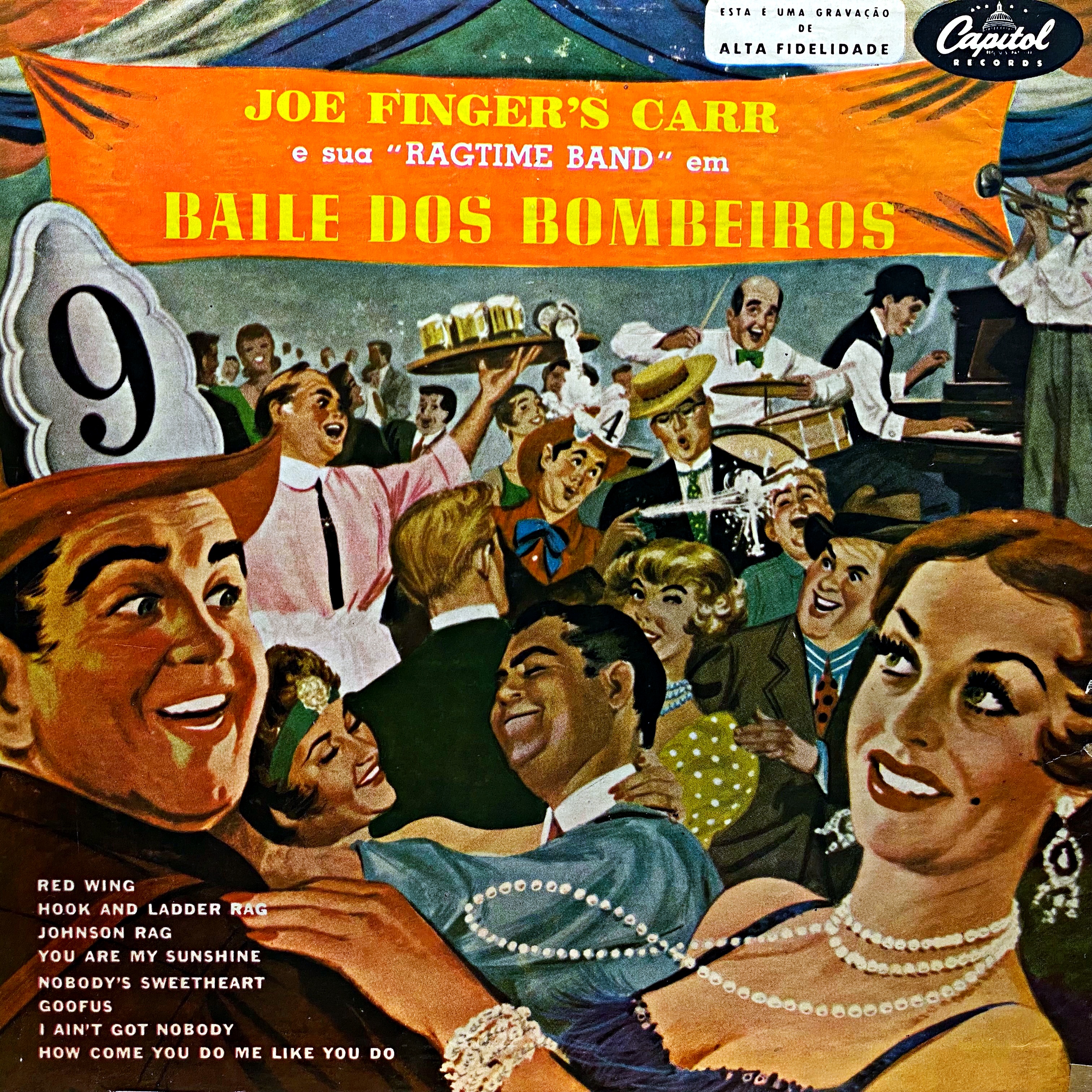 10" Baile Dos Bombeiros - Joe "Fingers" Carr
