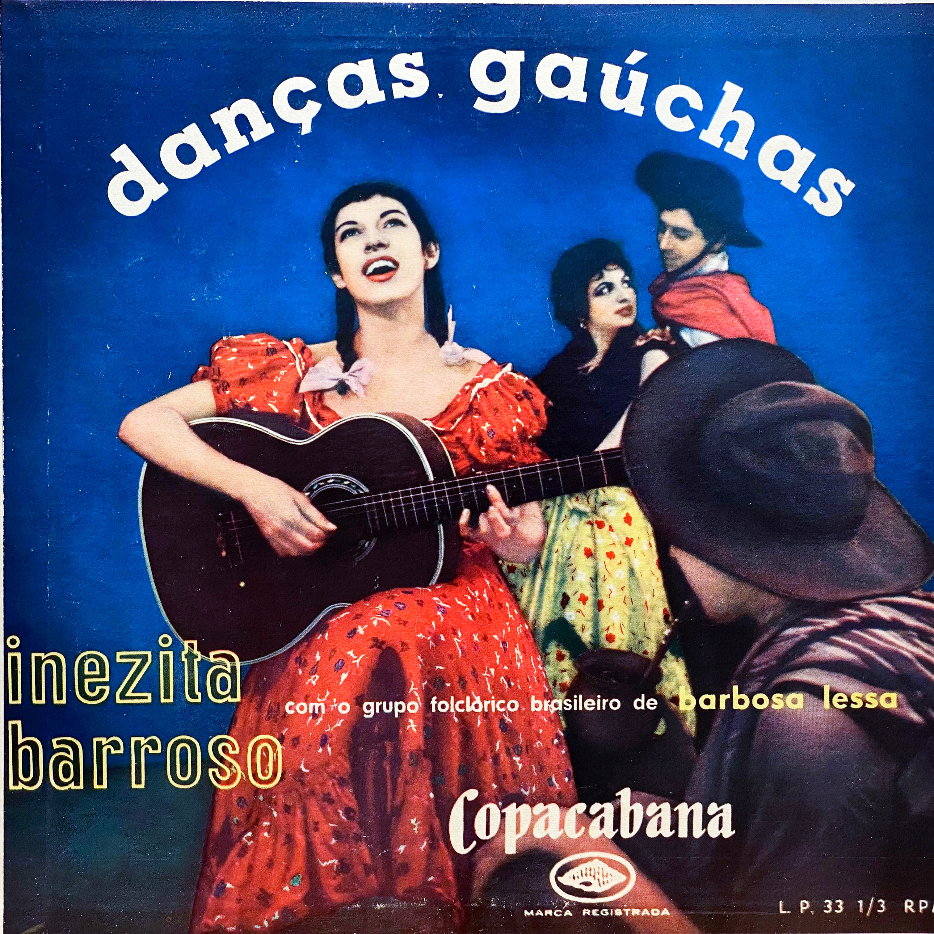 10" Inezita Barroso ‎– Danças Gaúchas