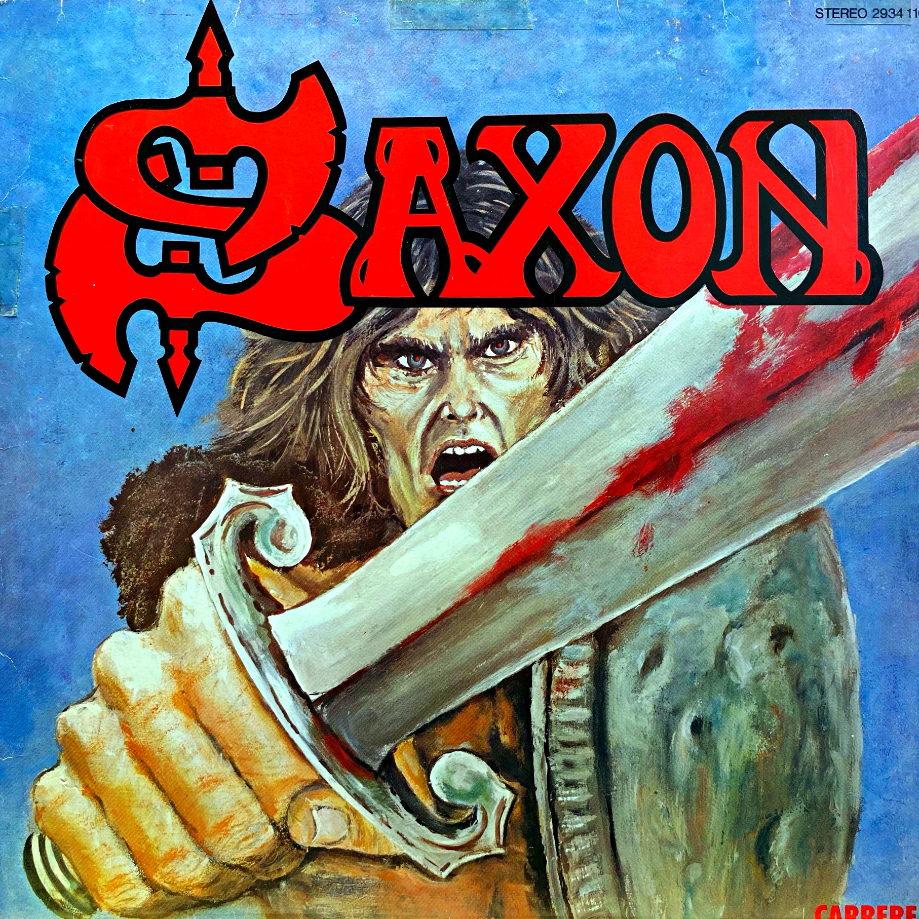 LP Saxon ‎– Saxon