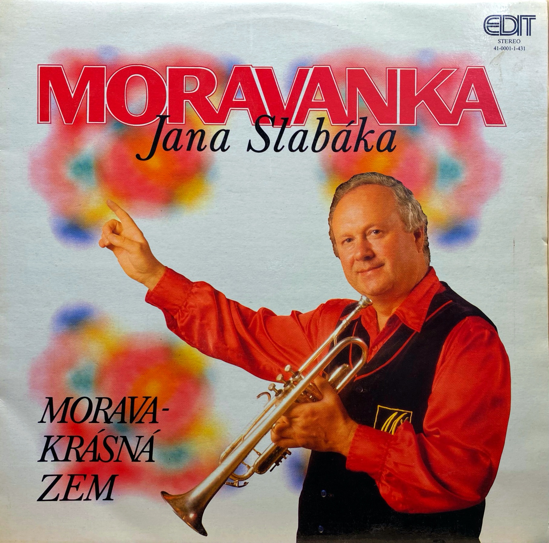 LP Moravanka Jana Slabáka ‎– Morava - Krásná Zem