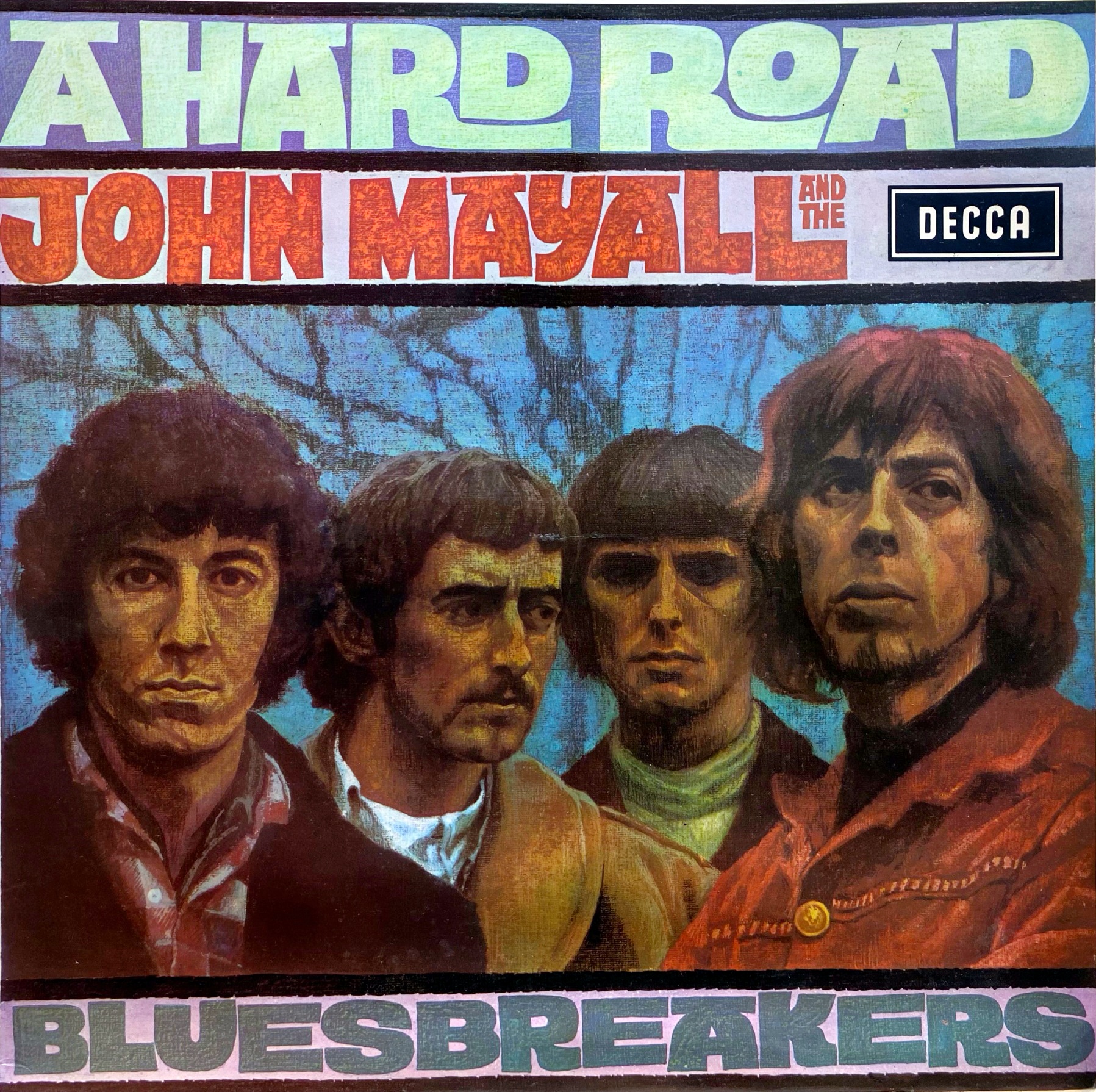 LP John Mayall And The Bluesbreakers ‎– A Hard Road