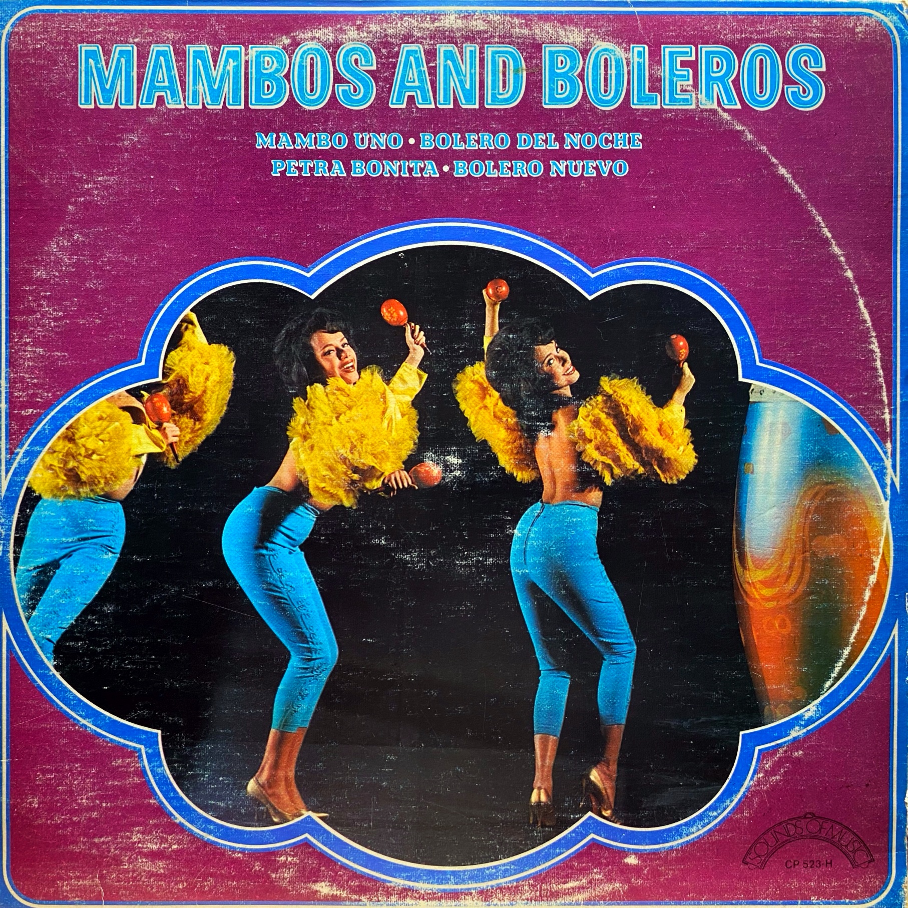 LP Chico And His Orchestra ‎– Mambos And Boleros