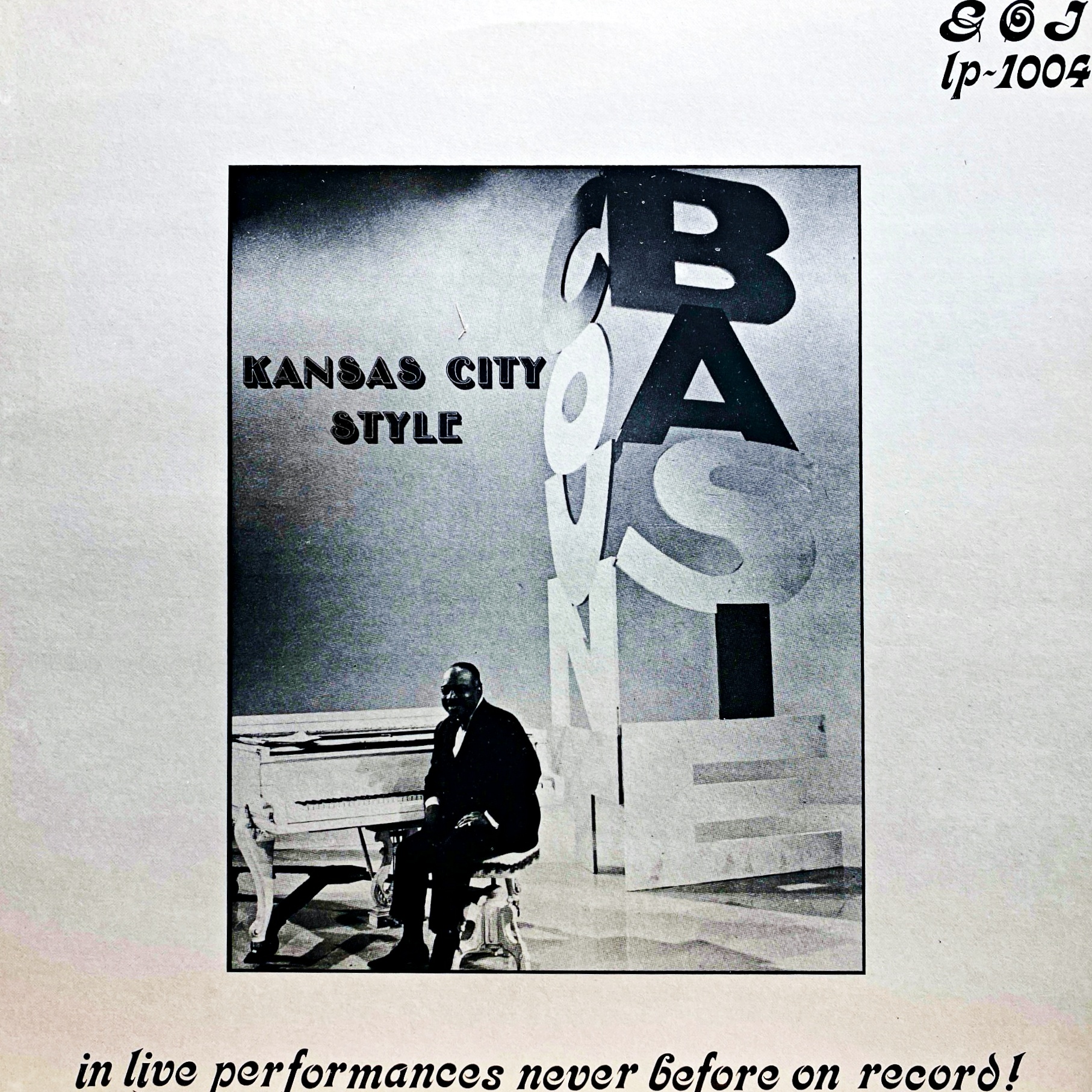LP Count Basie ‎– Kansas City Style