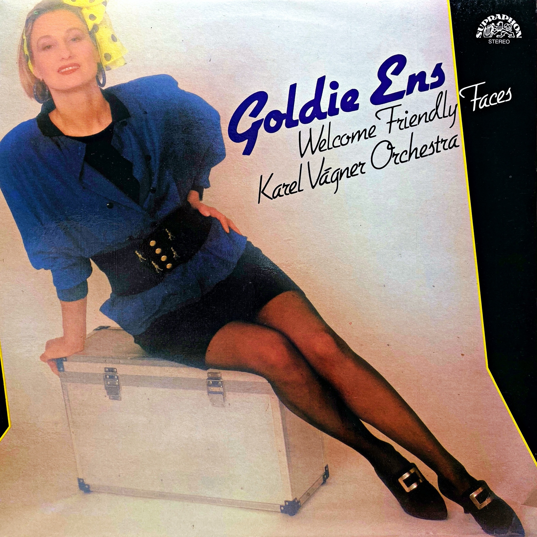 LP Goldie Ens, Karel Vágner Orchestra ‎– Welcome Friendly Faces