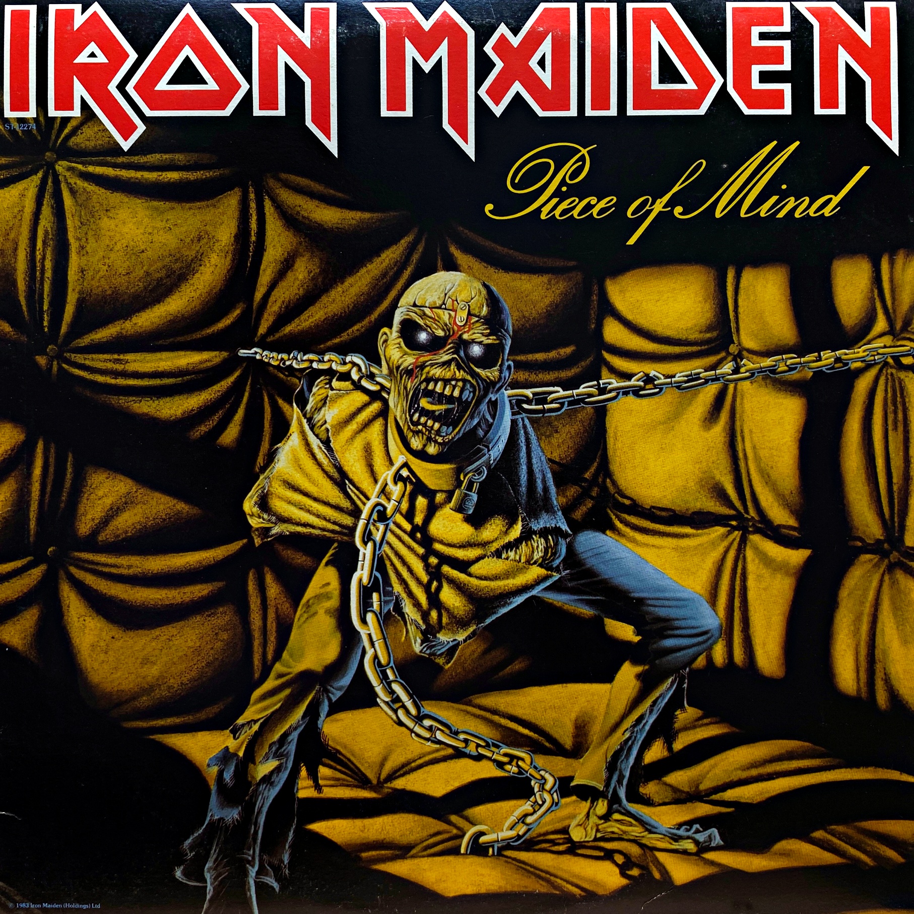 LP Iron Maiden ‎– Piece of Mind