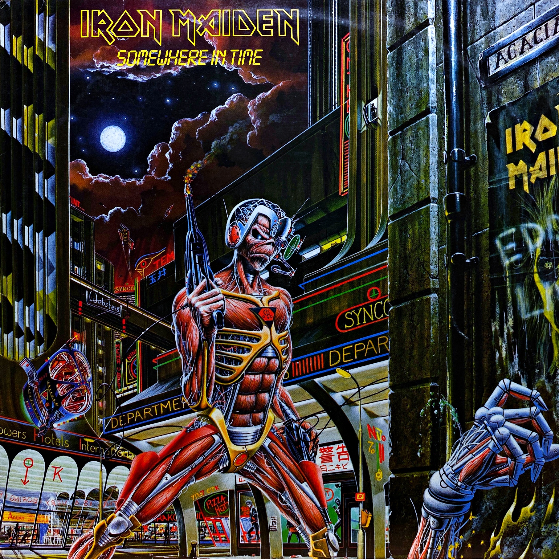 LP Iron Maiden – Somewhere In Time (čtěte popis)