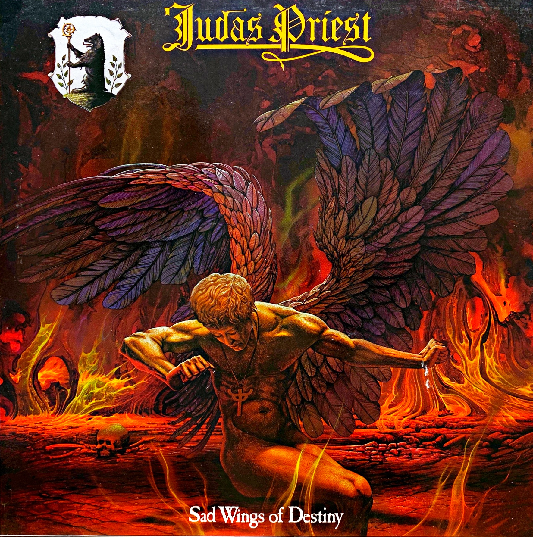 LP Judas Priest ‎– Sad Wings Of Destiny