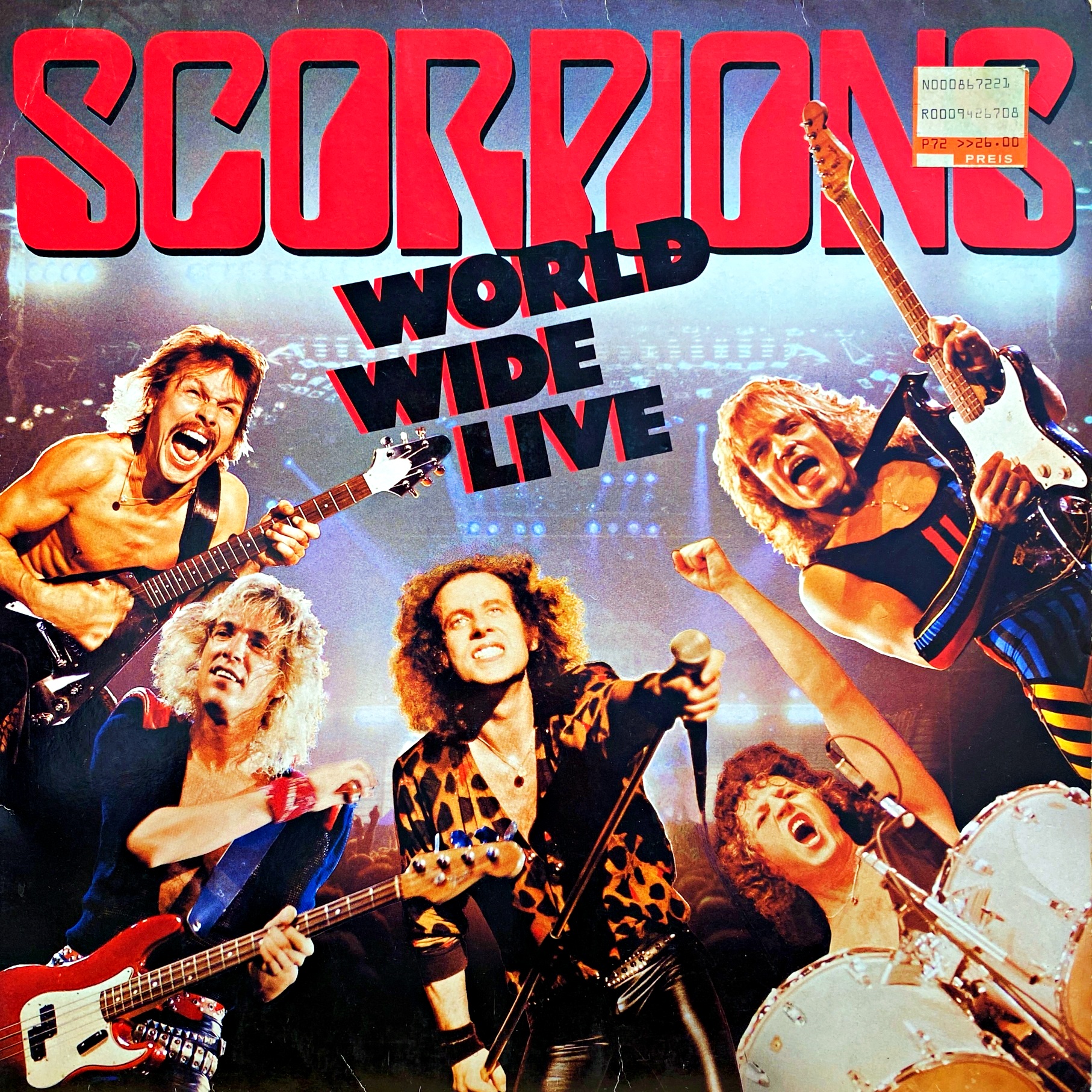 2xLP Scorpions ‎– World Wide Live