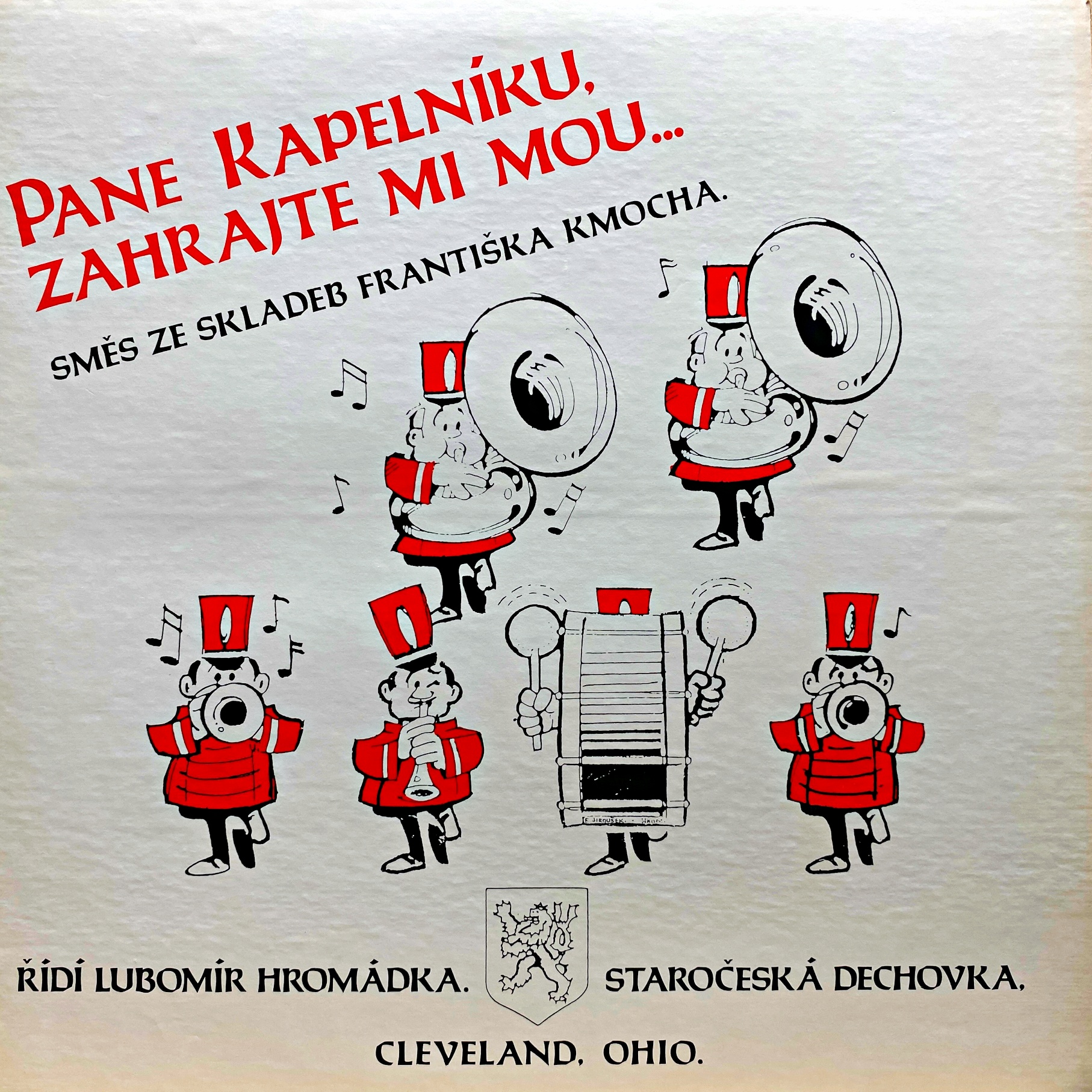 LP Old Style Bohemian Brass Band – Pane Kapelníku, Zahrajte Mi Mou...